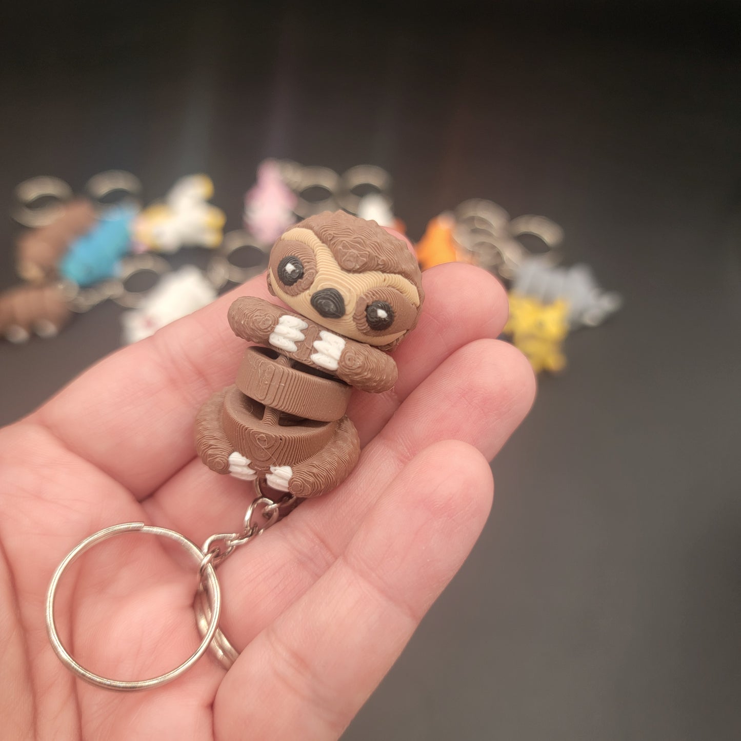 Mini Wiggle Animal Keychains – Adorably Wiggly & 3D-Printed!