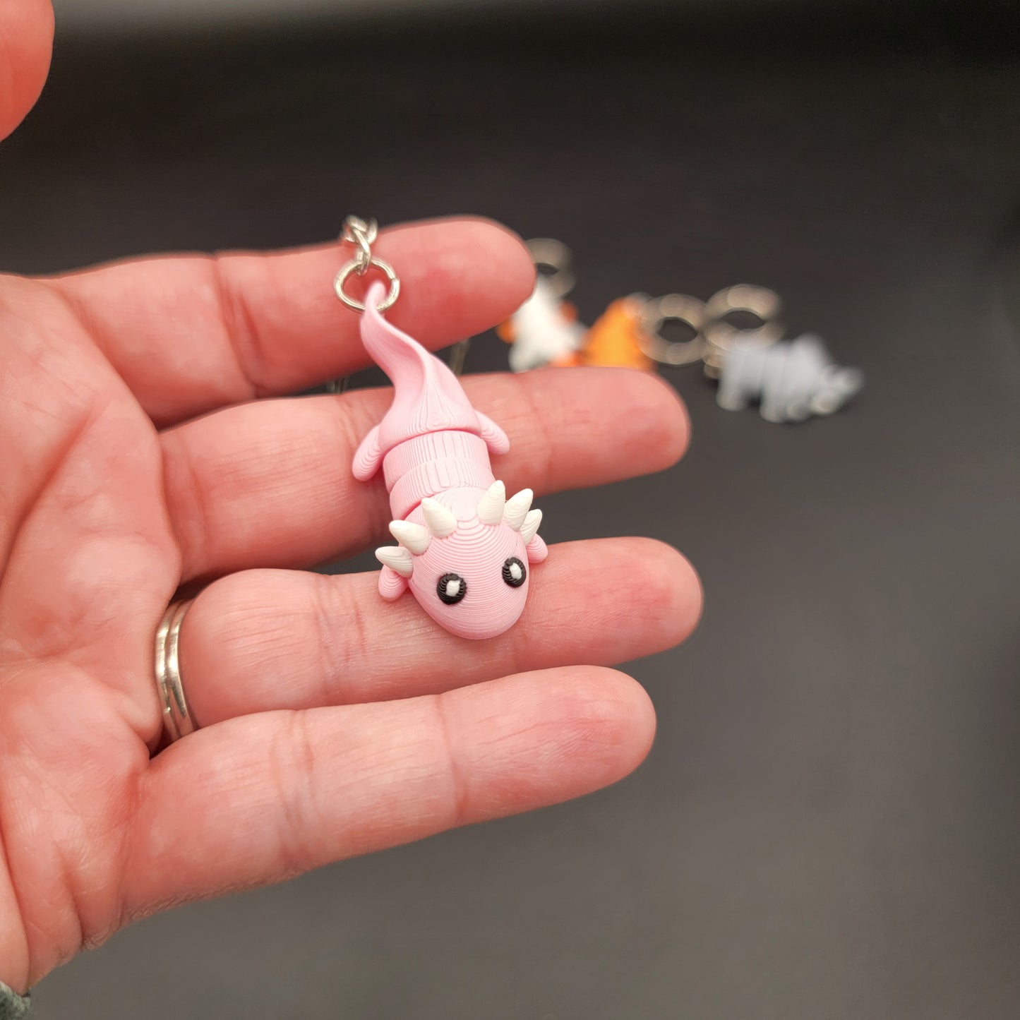 Mini Wiggle Animal Keychains – Adorably Wiggly & 3D-Printed!