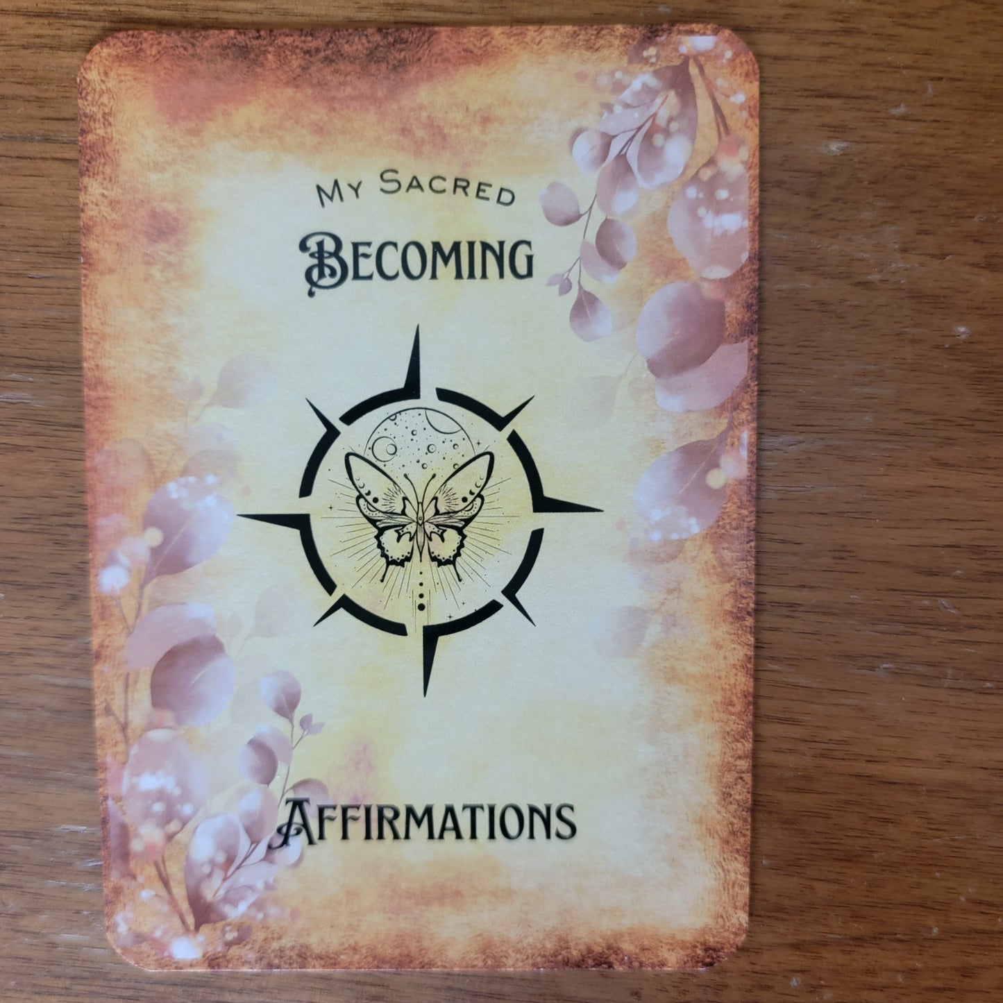 My Sacred Becoming Affirmation Cards
