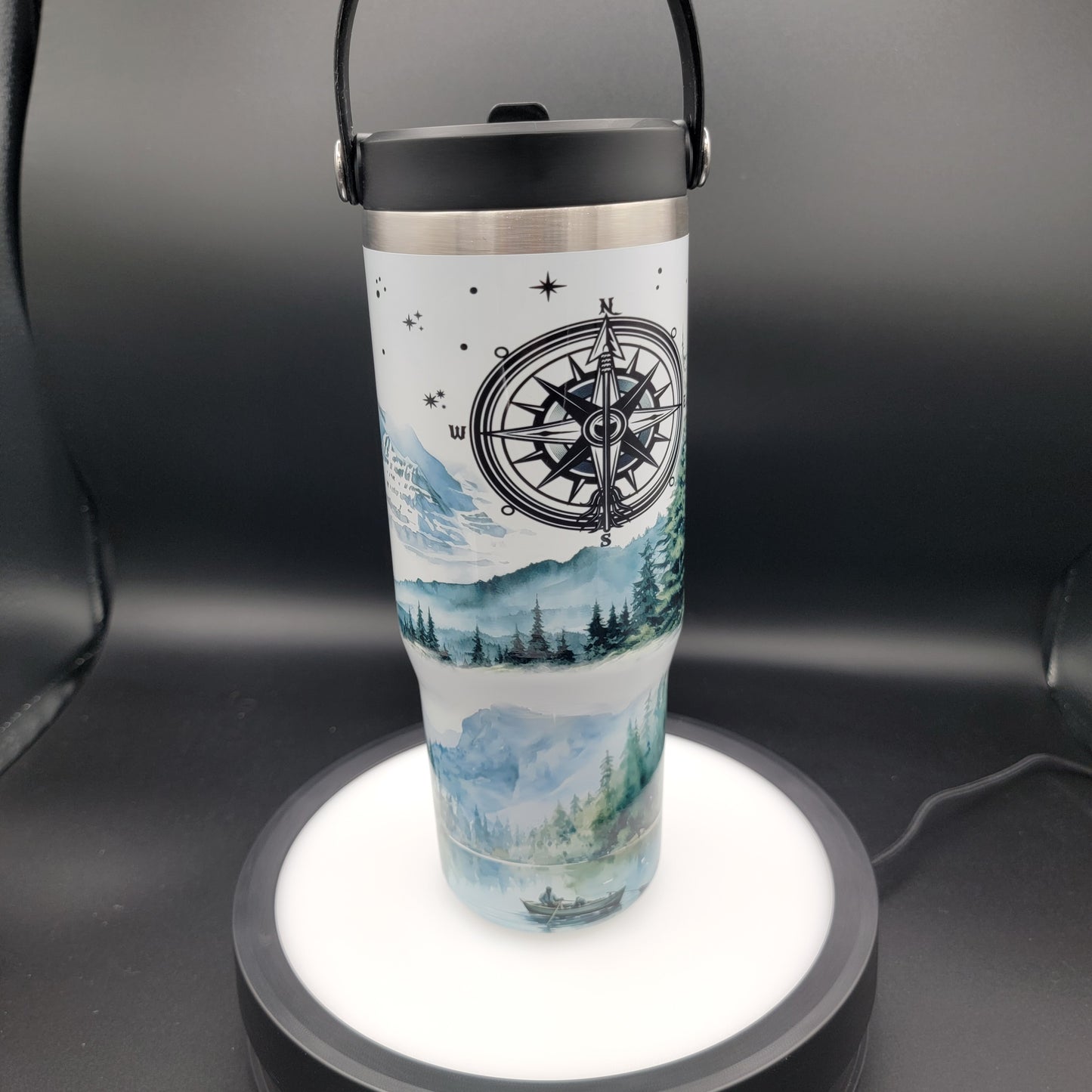 40oz Tumbler Not All Who Wonder are Lost