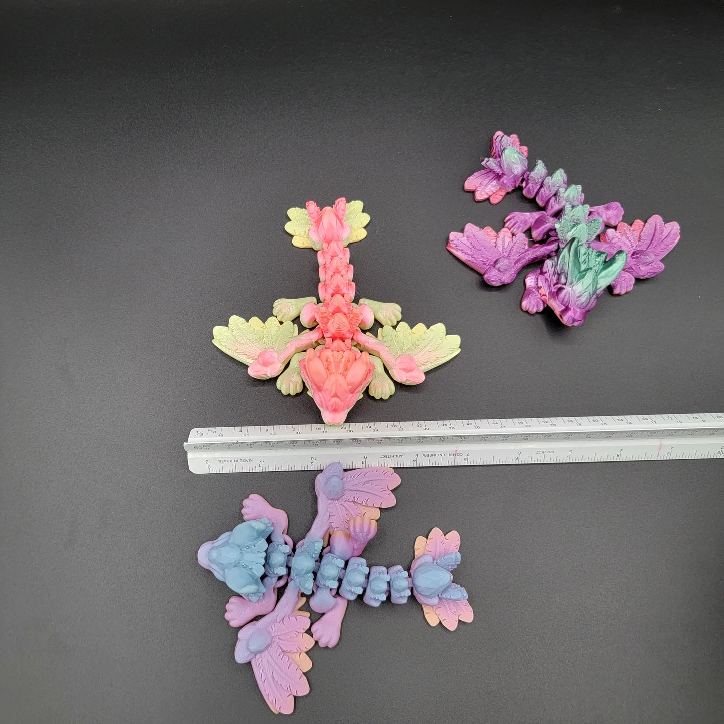 Winged Dragon with Crystal Tail