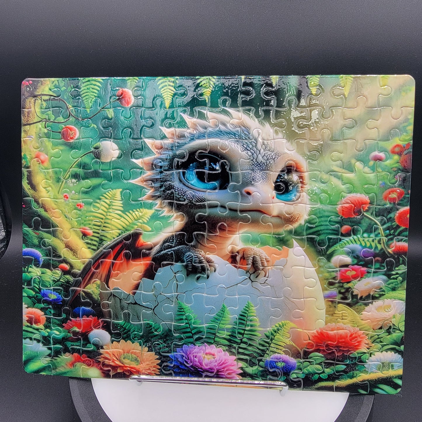 Enchanted Forest Dragon Hatching - 120 Piece Sublimated Puzzle