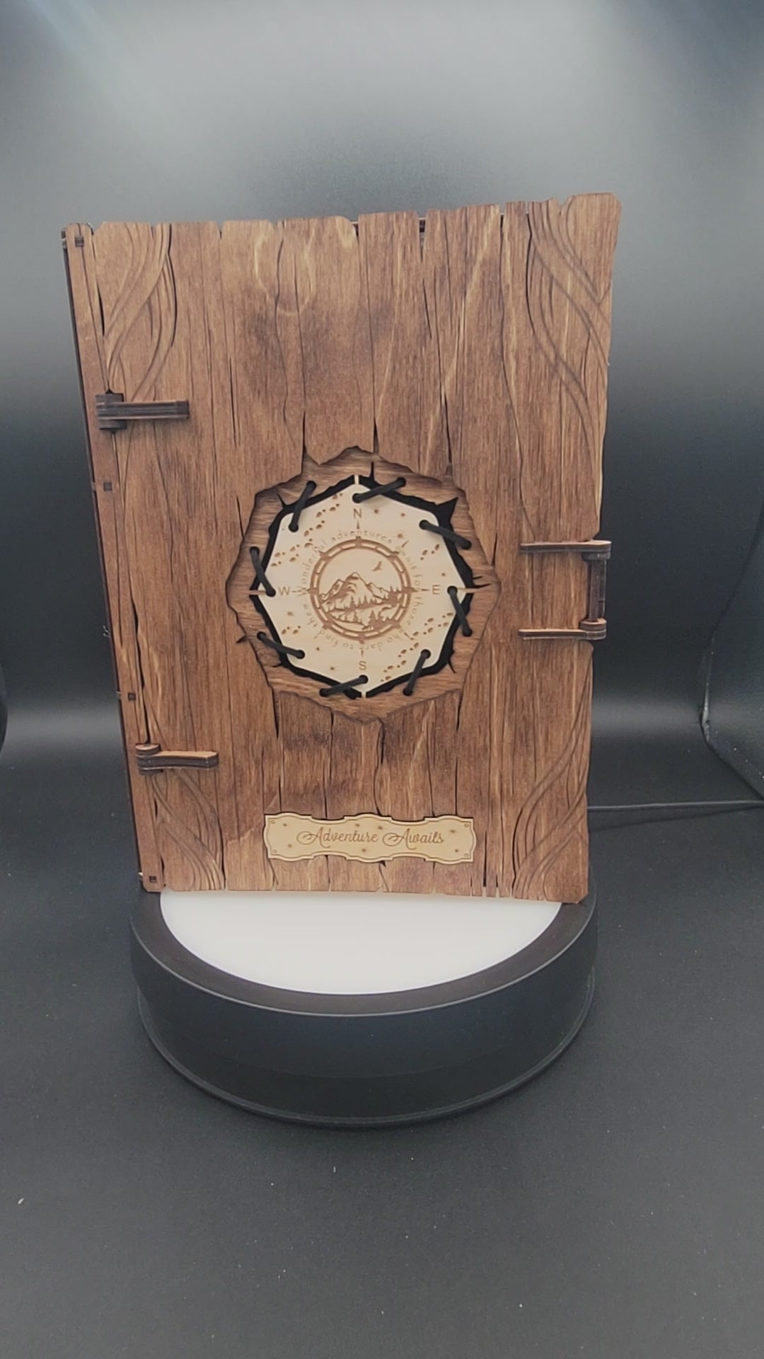 FortPeat Dreamworld 彼岸 BOX Adventure Awaits Laser-Cut Wooden Trinket Box – Growing Adventurous