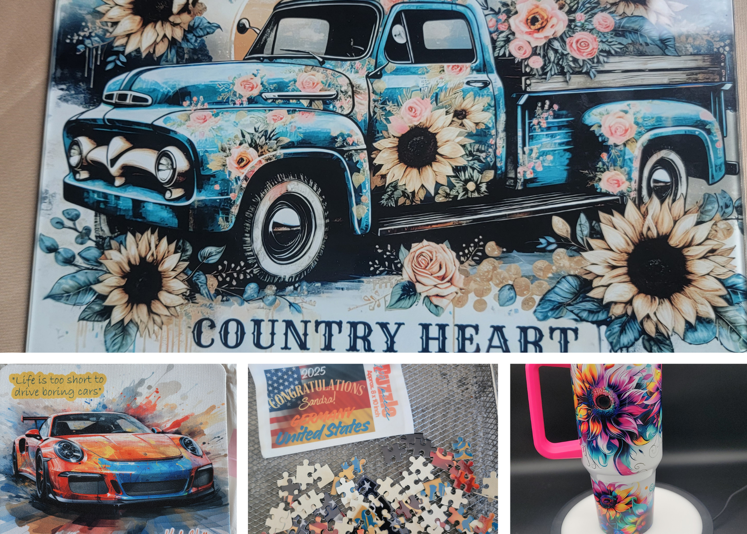 Sublimation Gifts and Art