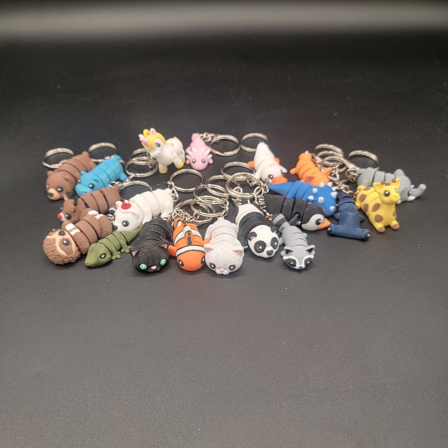 Mini Wiggle Animal Keychains – Adorably Wiggly & 3D-Printed!