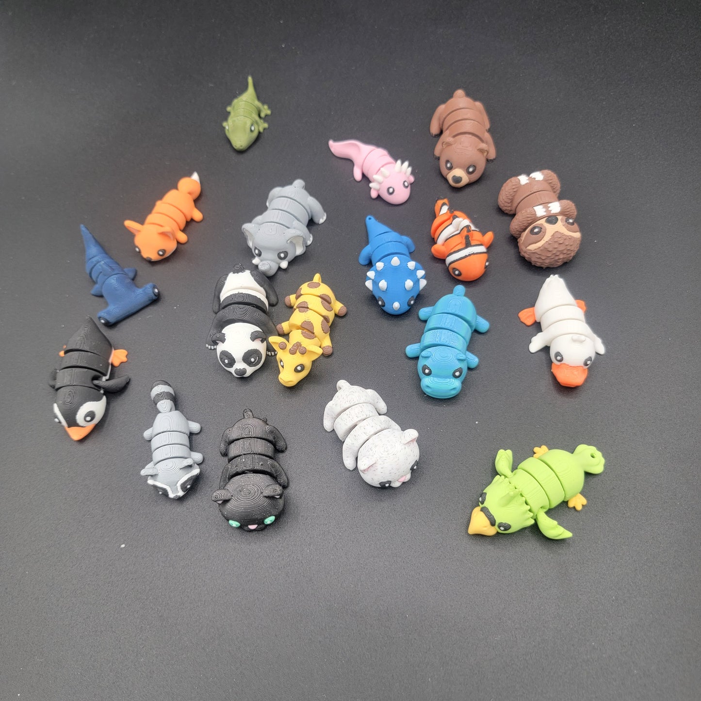 Mini Wiggle Animal Keychains – Adorably Wiggly & 3D-Printed!