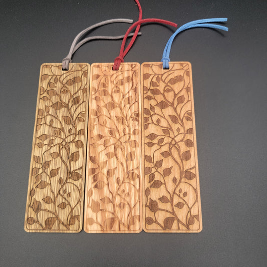 Vines - Wood Bookmarks