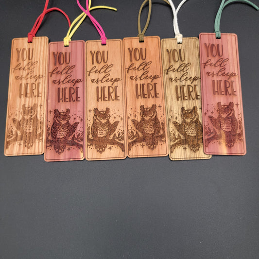Wood Bookmarks
