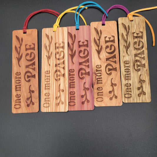 One more page - Wood Bookmarks