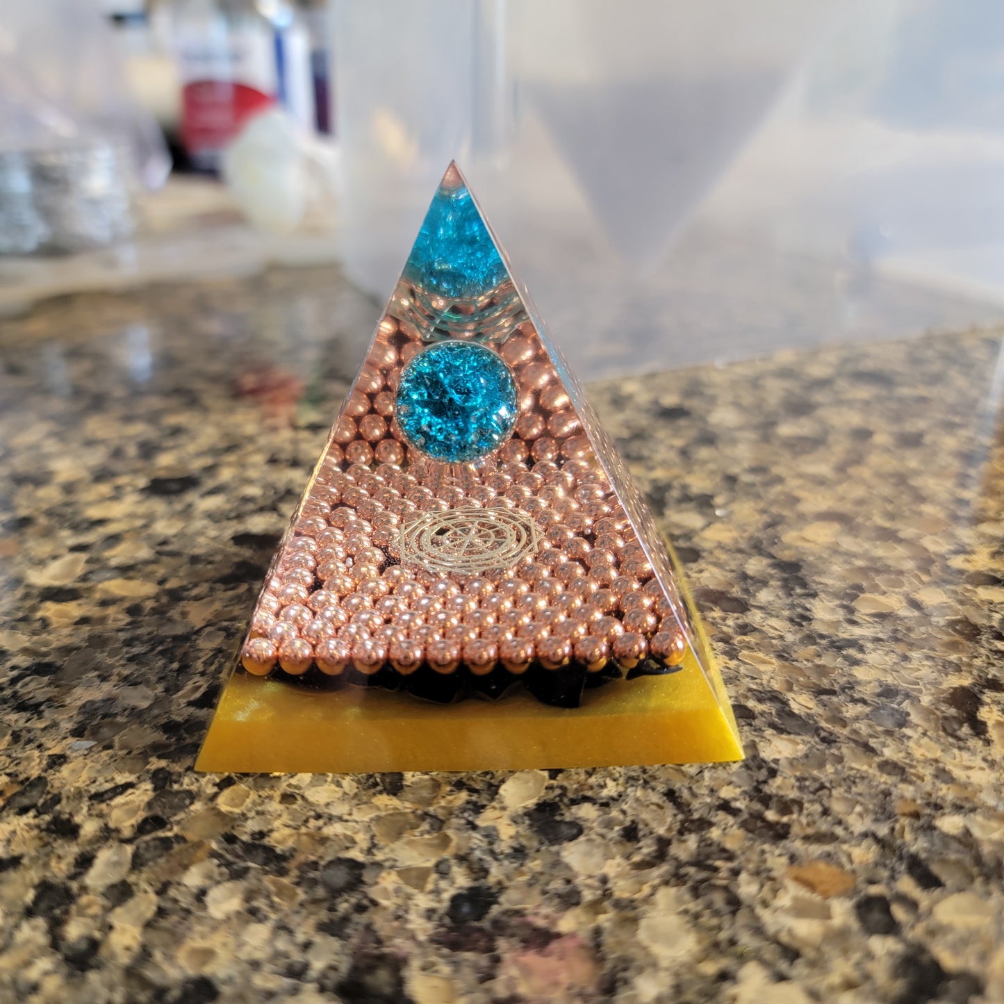Resin Orgonite Pyramids