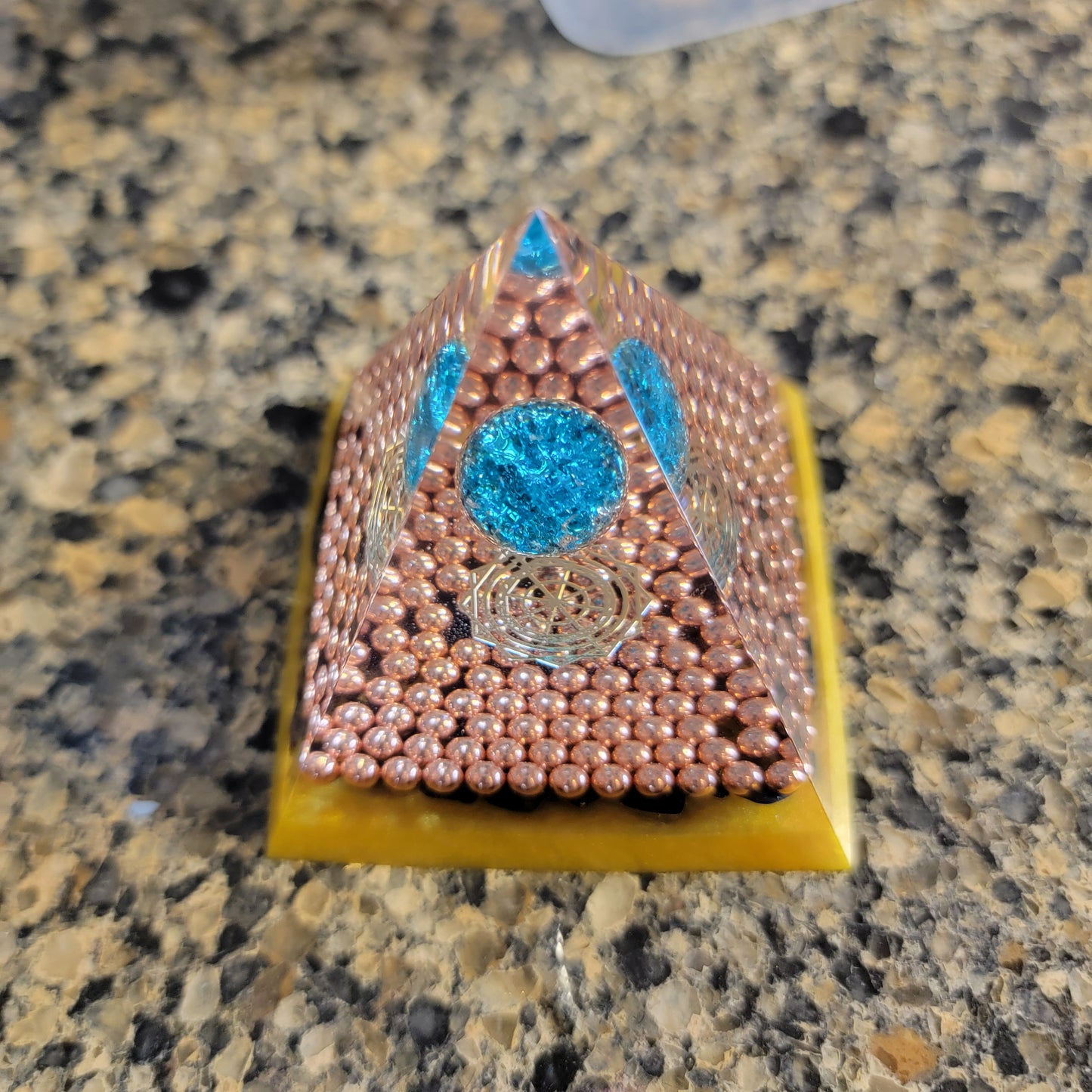 Resin Orgonite Pyramids