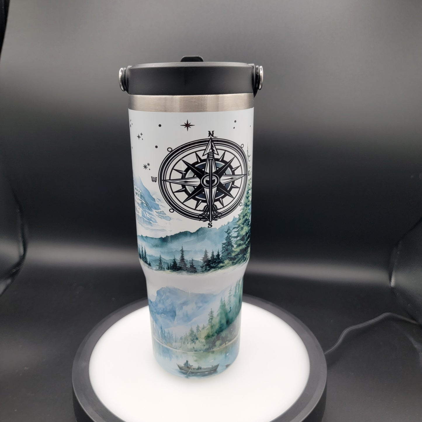 40oz Tumbler Not All Who Wonder are Lost