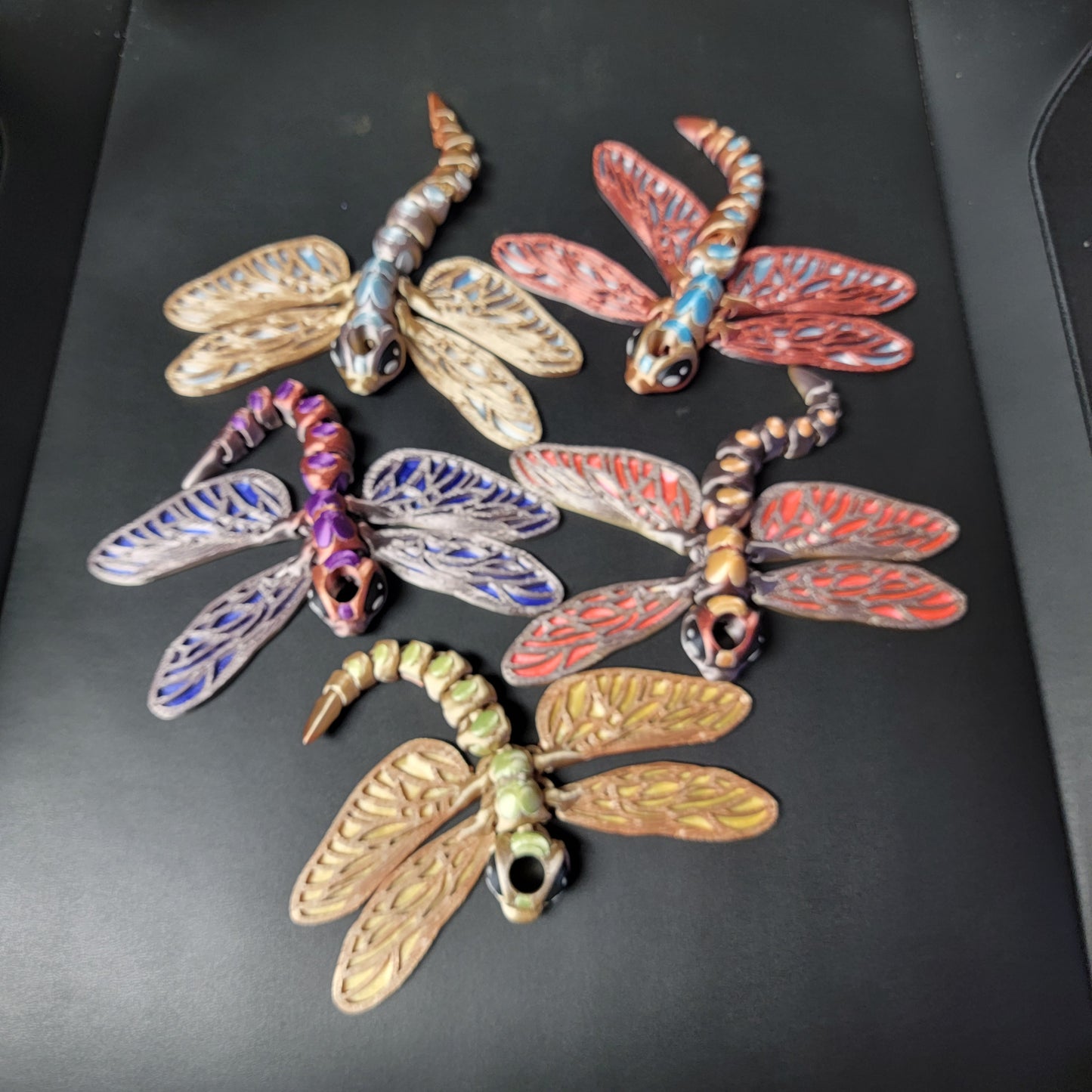 Articulated Dragonfly – Wiggle Critter or Straw Buddy