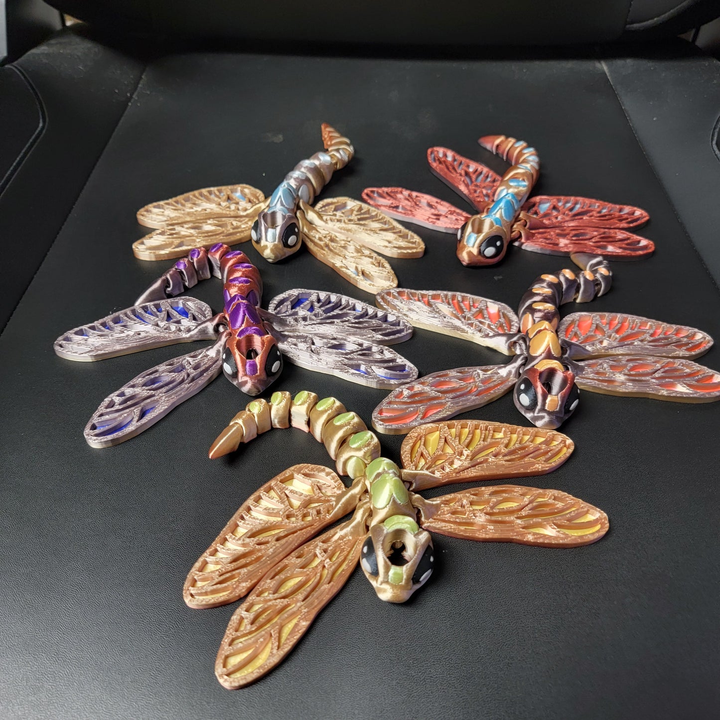 Articulated Dragonfly – Wiggle Critter or Straw Buddy