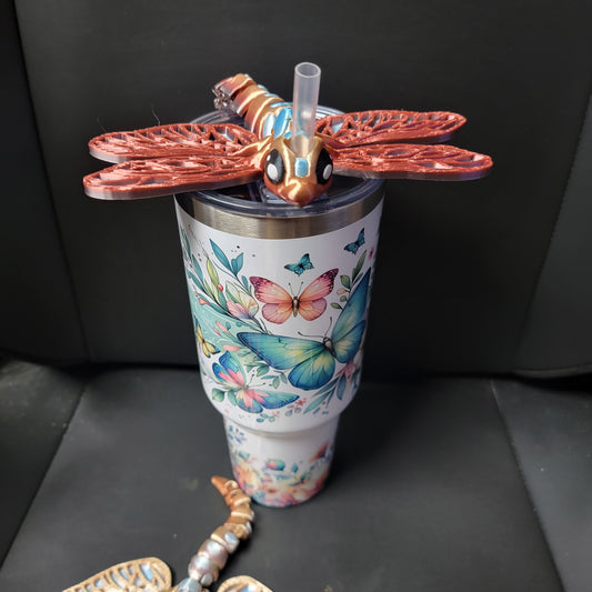 Articulated Dragonfly – Wiggle Critter or Straw Buddy