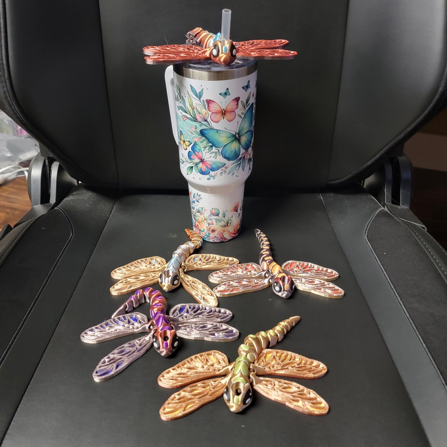 Articulated Dragonfly – Wiggle Critter or Straw Buddy