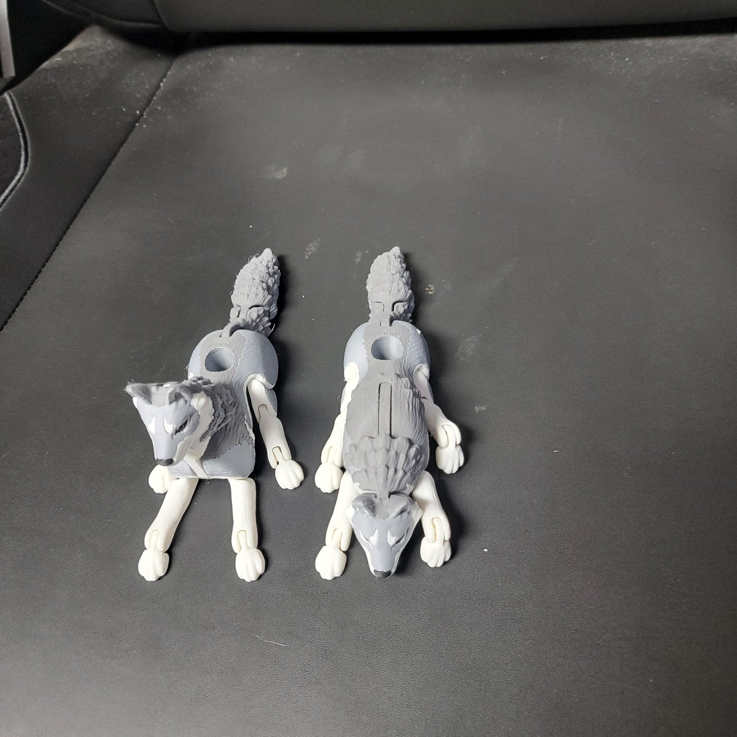 Articulated Wolf – Wiggle Critter or Straw Buddy