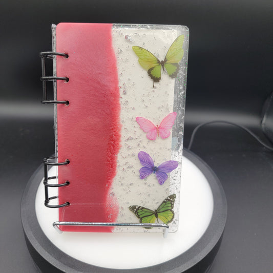Resin Notebook - Red