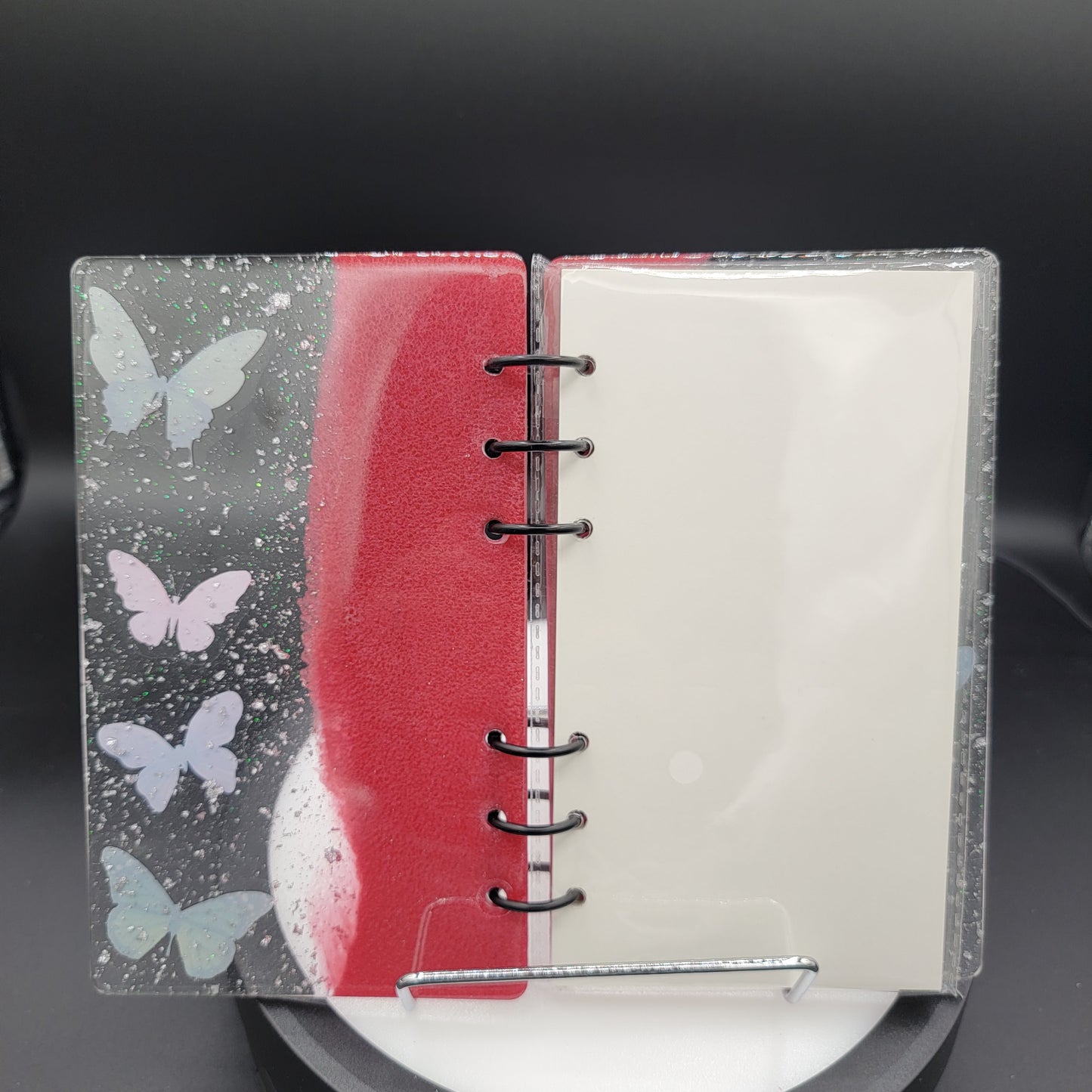 Resin Notebook - Red