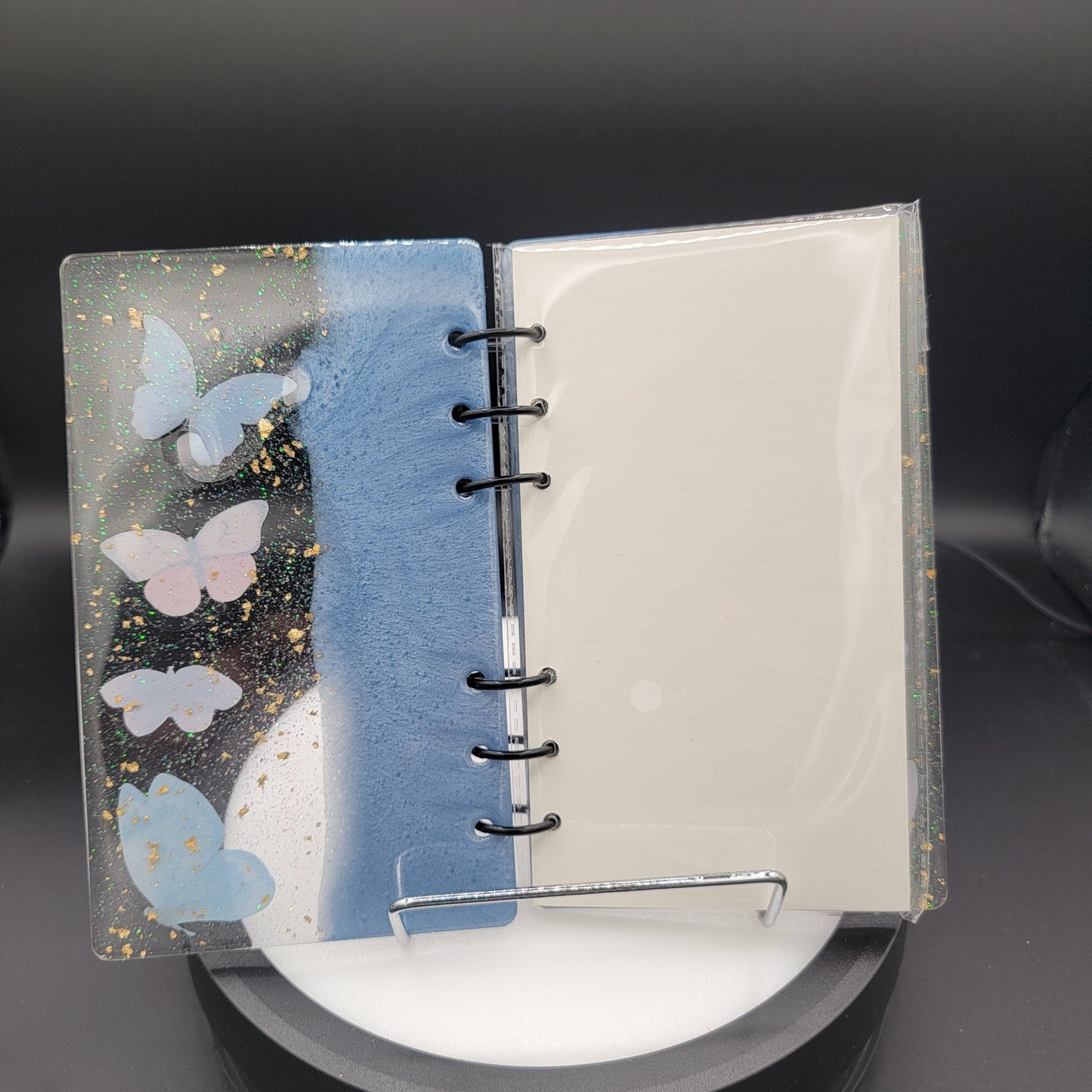 Resin Notebook - Deep Blue