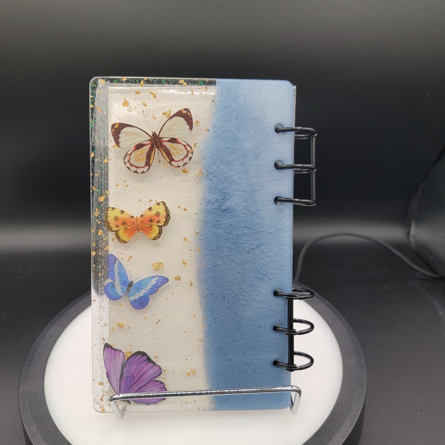 Resin Notebook - Deep Blue