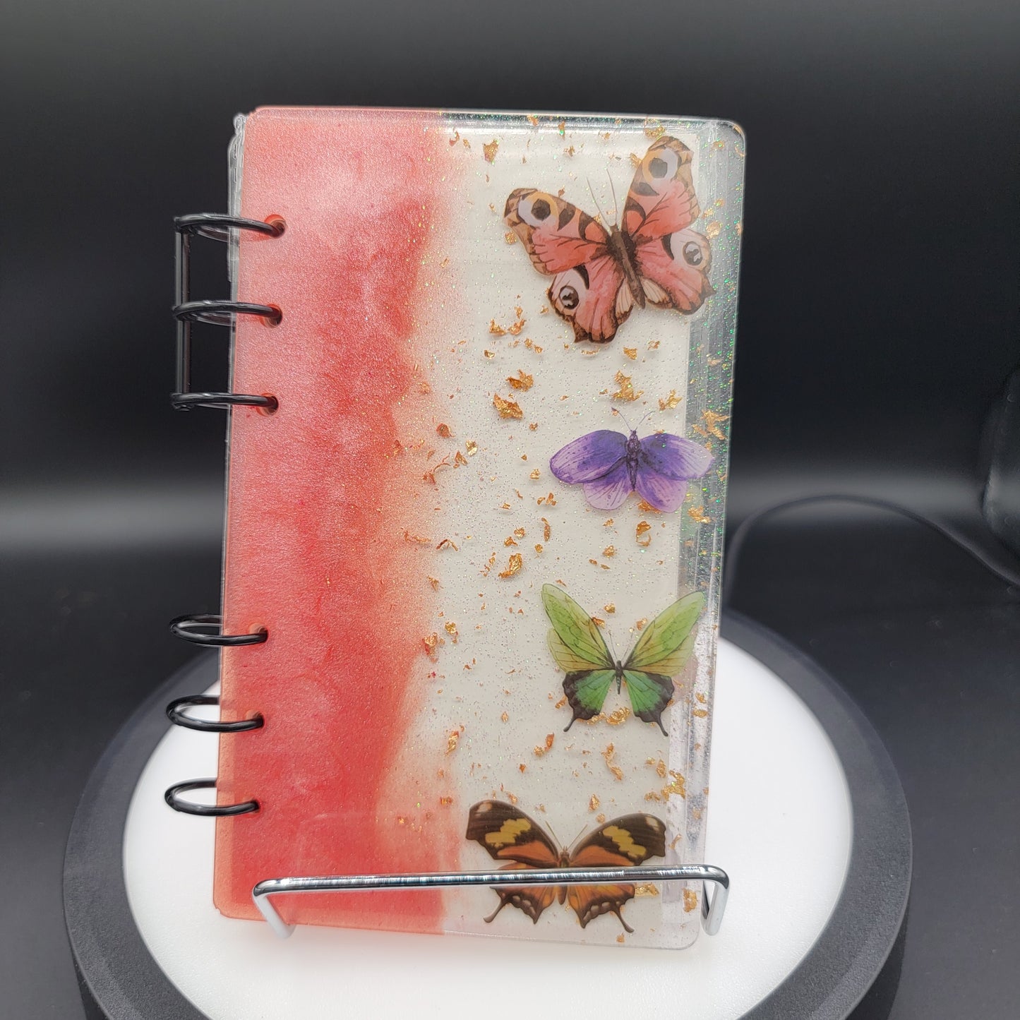 Resin Notebook - Pink