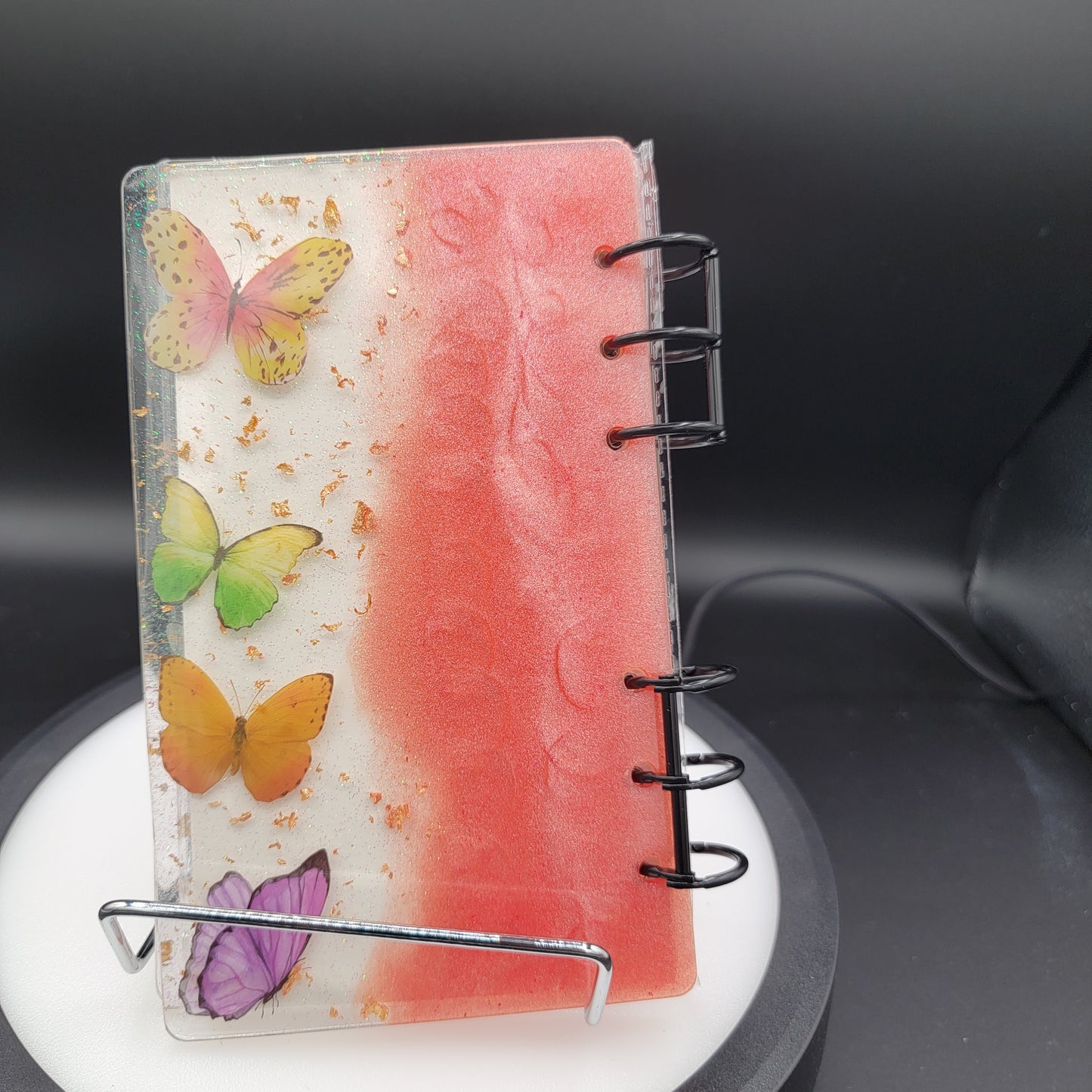 Resin Notebook - Pink