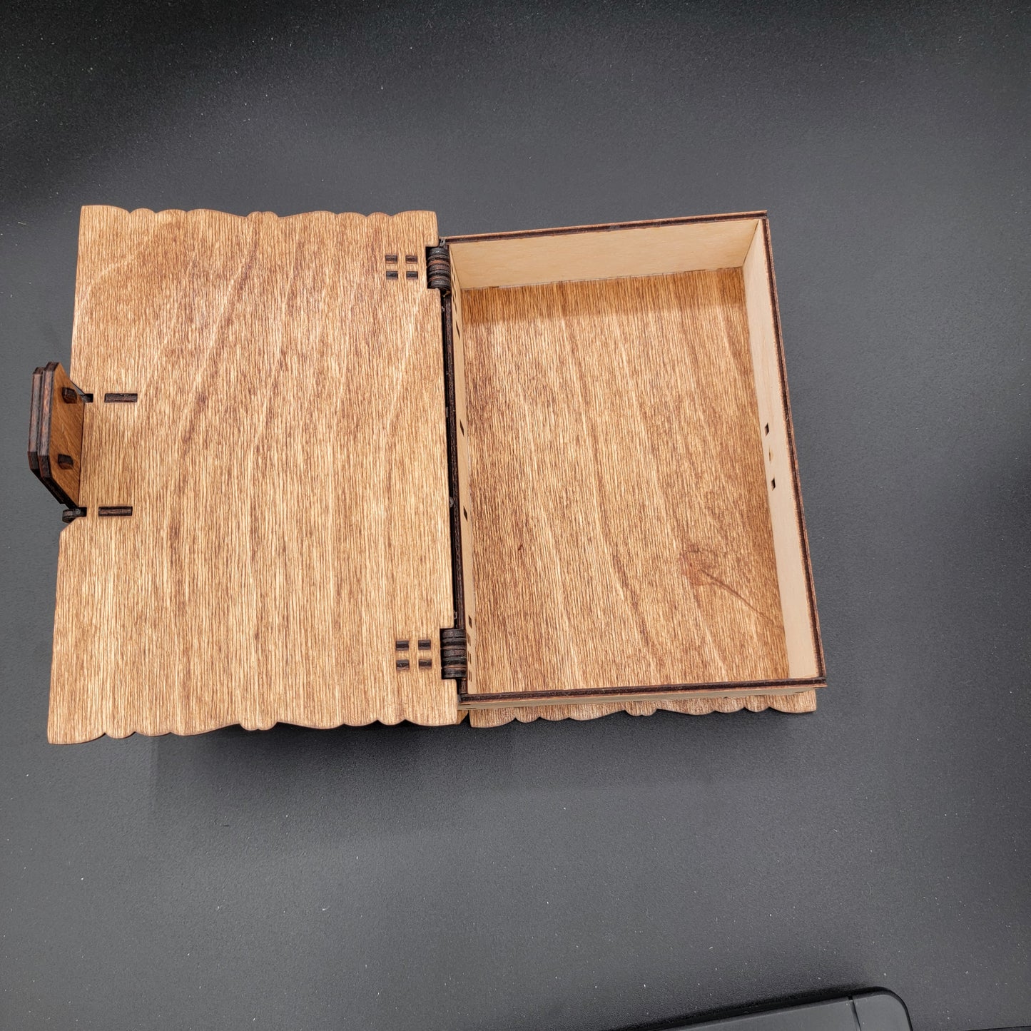 Magic Awaits Celtic Wood Keepsake Box