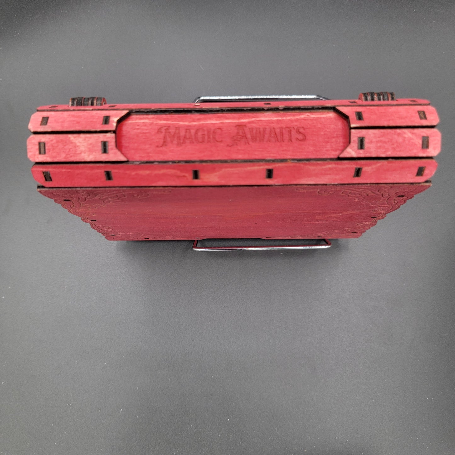 Magic Awaits Celtic Wood Keepsake Box