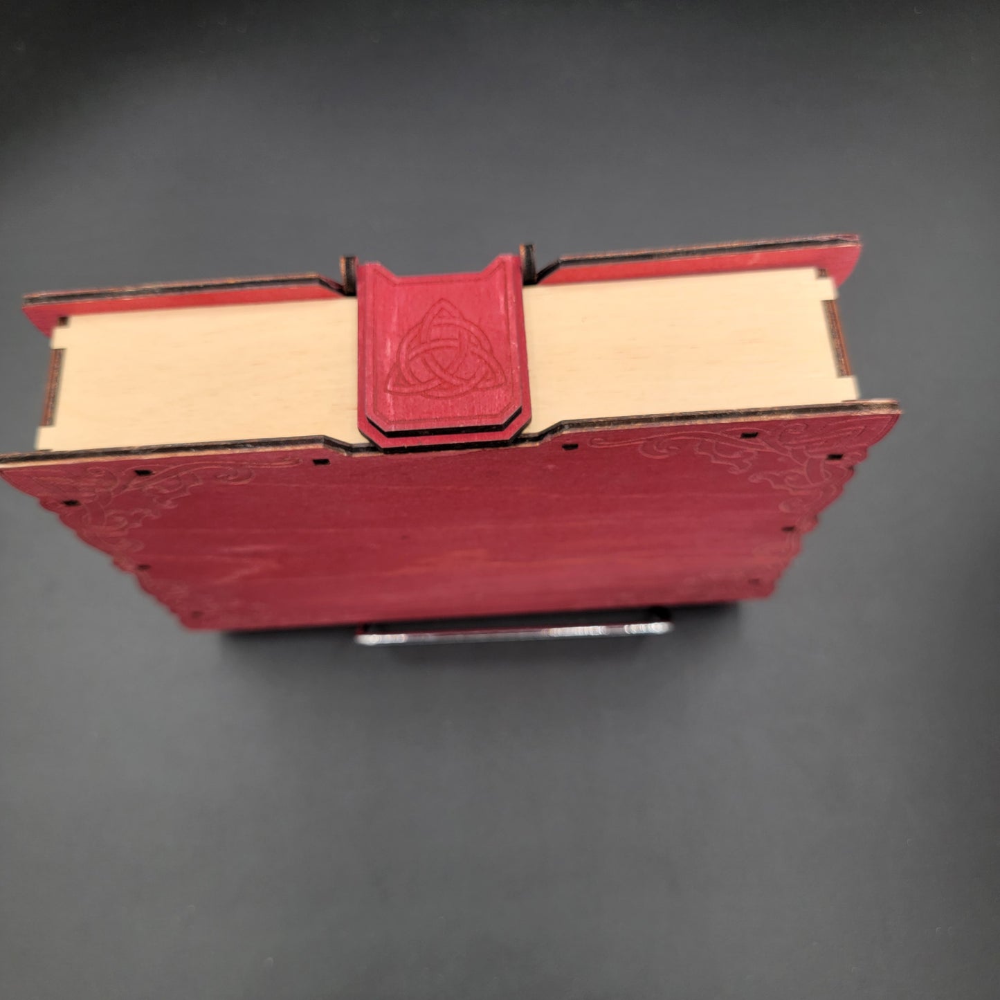 Magic Awaits Celtic Wood Keepsake Box