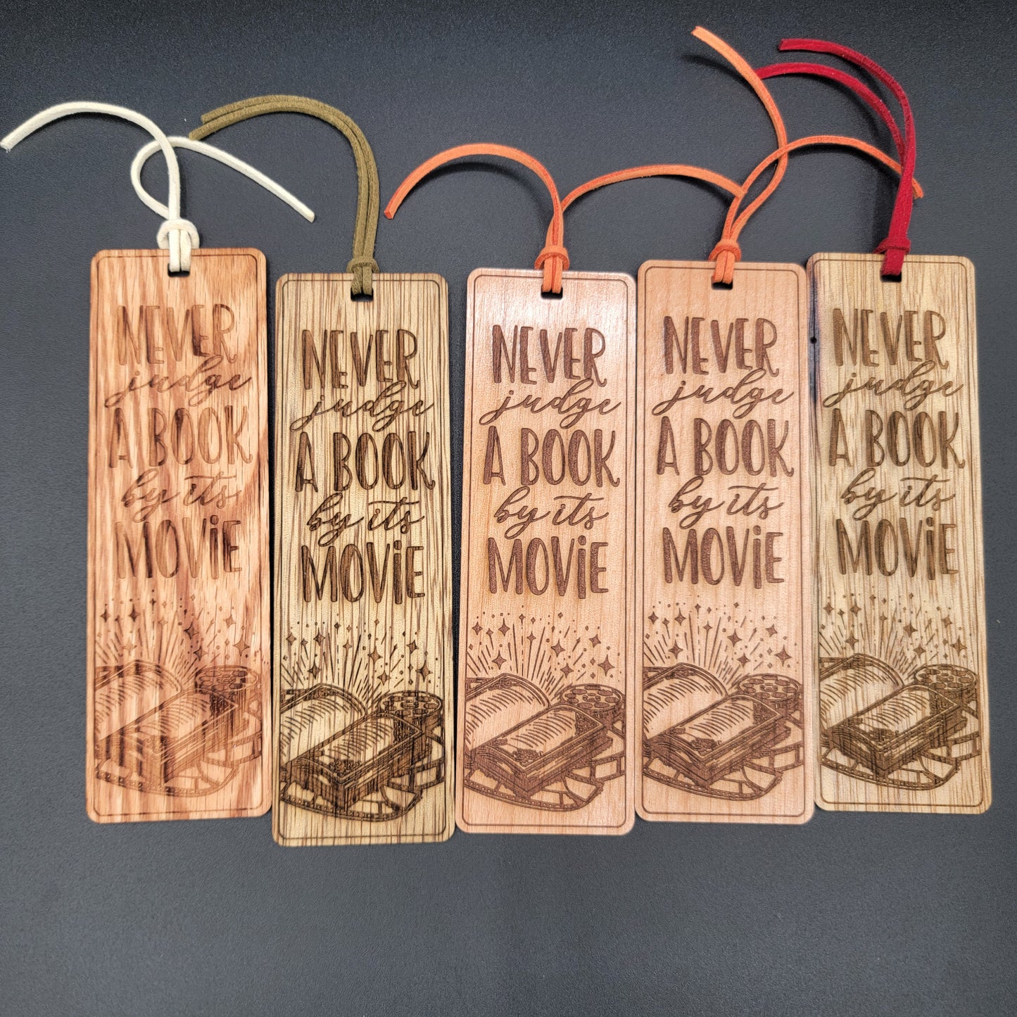 Puppies Coffee Books - Wood Bookmarks