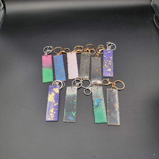 Resin Keychain - CLEARANCE