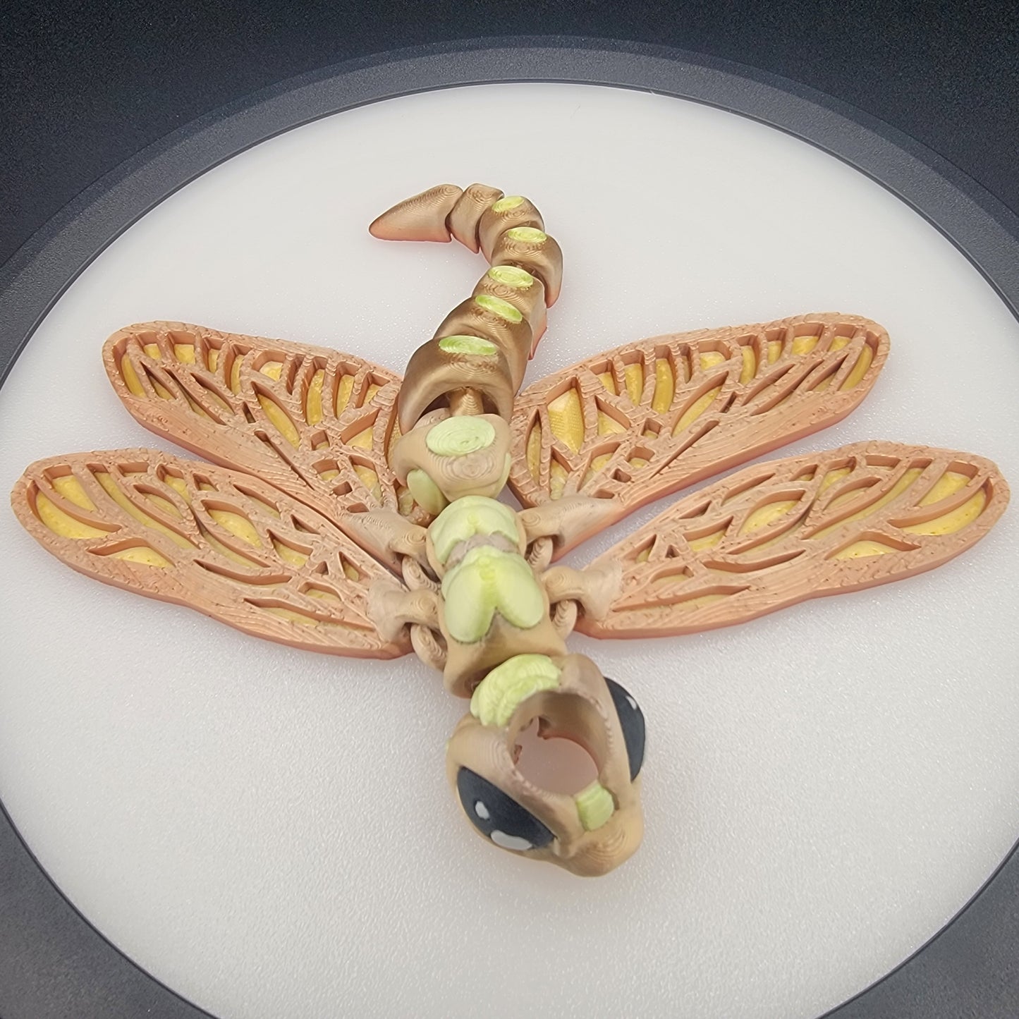 Articulated Dragonfly – Wiggle Critter or Straw Buddy