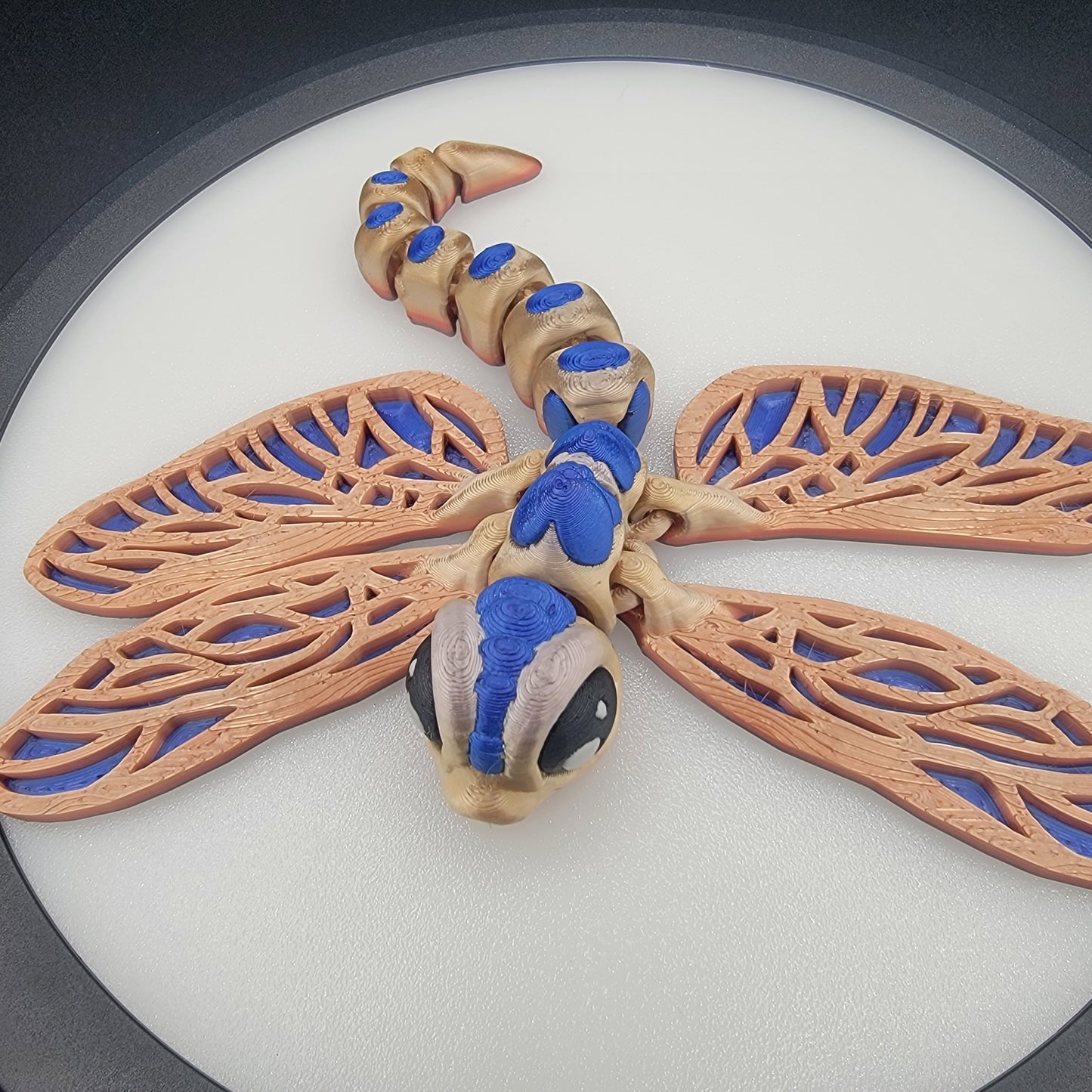 Articulated Dragonfly – Wiggle Critter or Straw Buddy