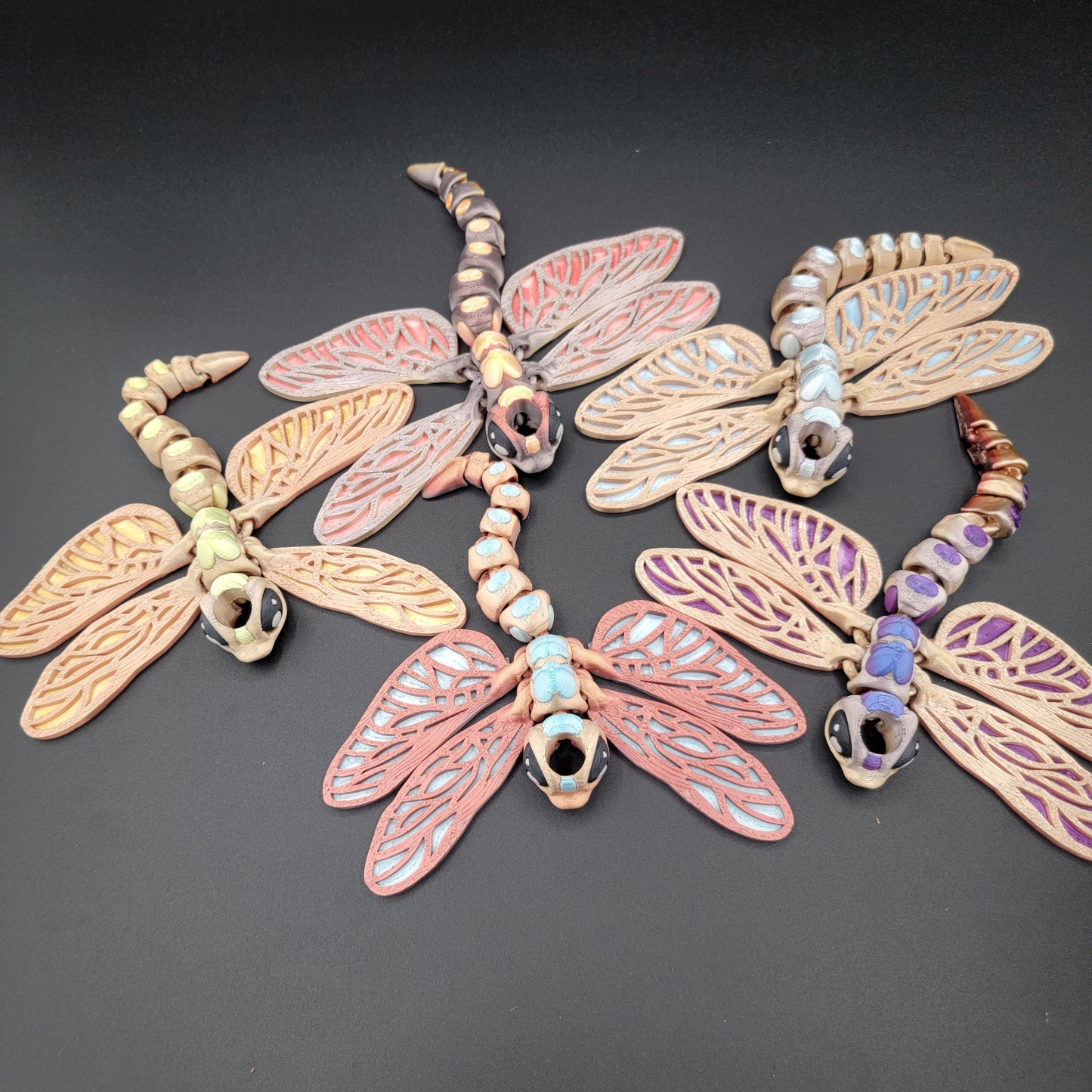 Articulated Dragonfly – Wiggle Critter or Straw Buddy