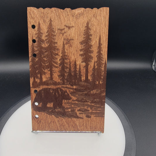 Forest River Bear Wood Notebook