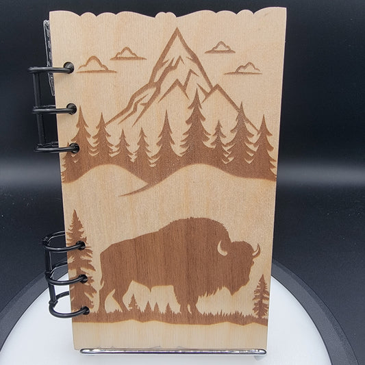 Buffalo/Bison among Mountains