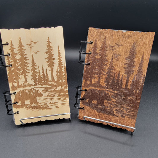Forest River Bear Wood Notebook