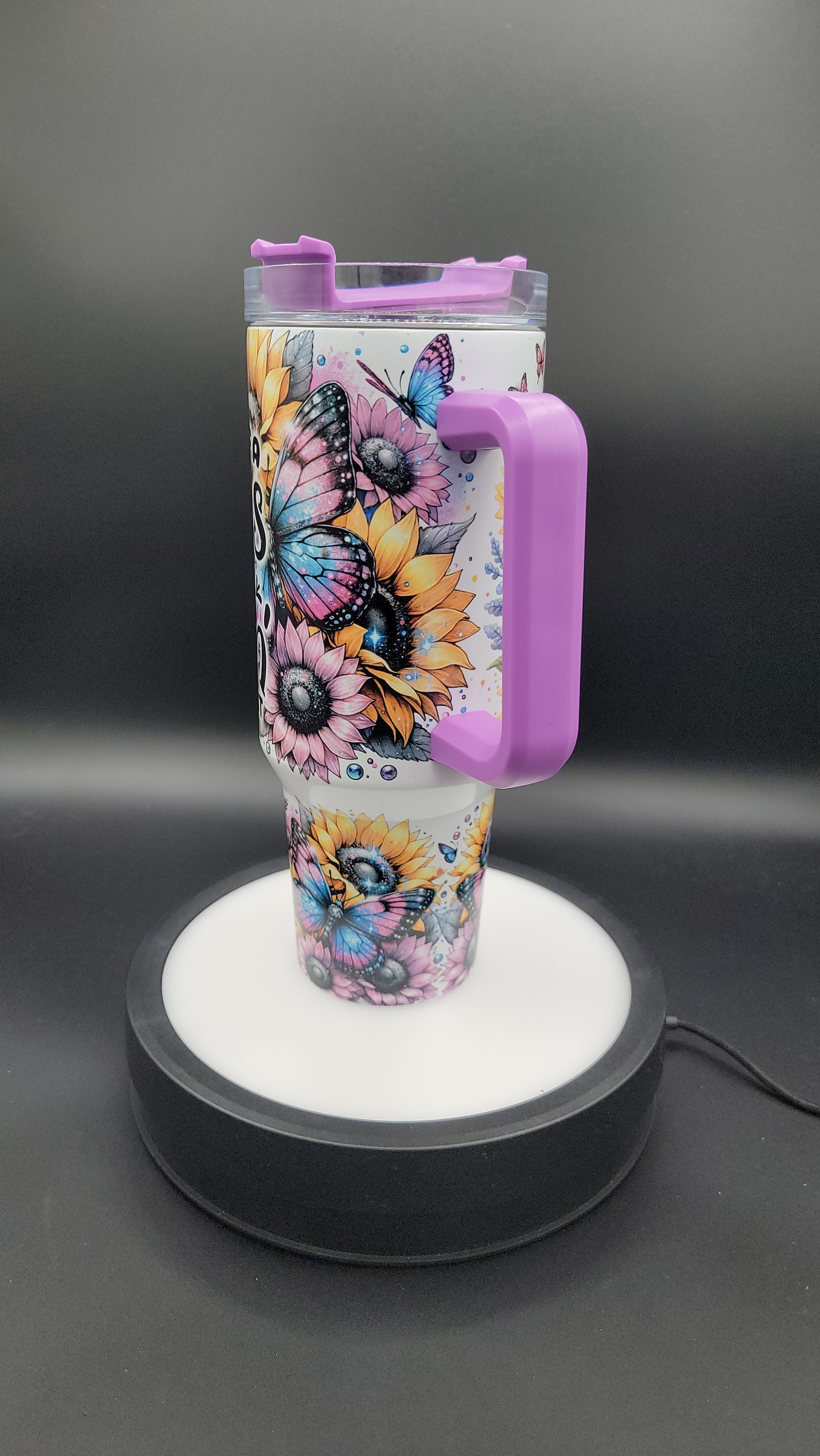 40 oz Tumbler Baby Highland Cow