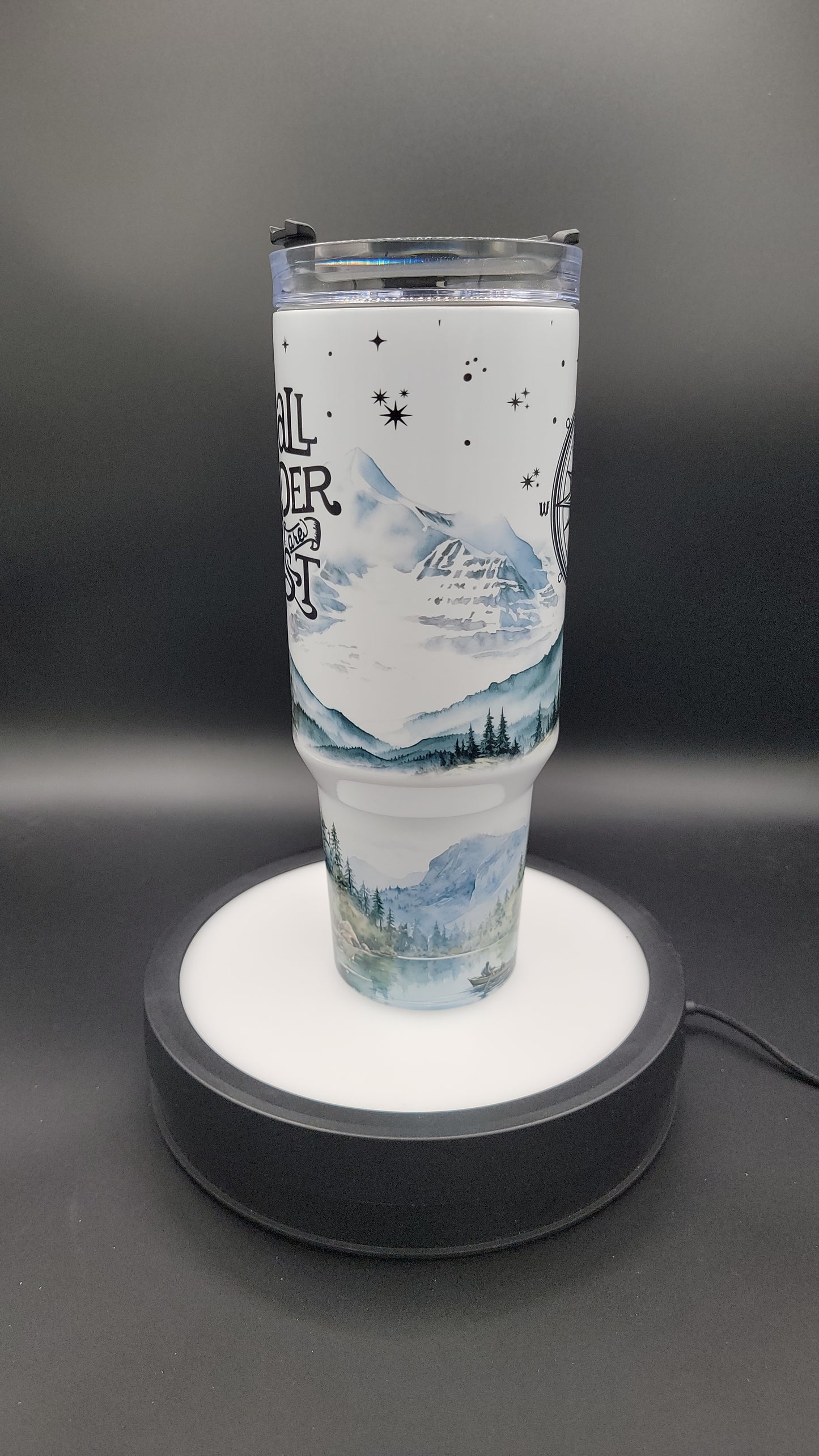 40oz Tumbler Not All Who Wonder are Lost