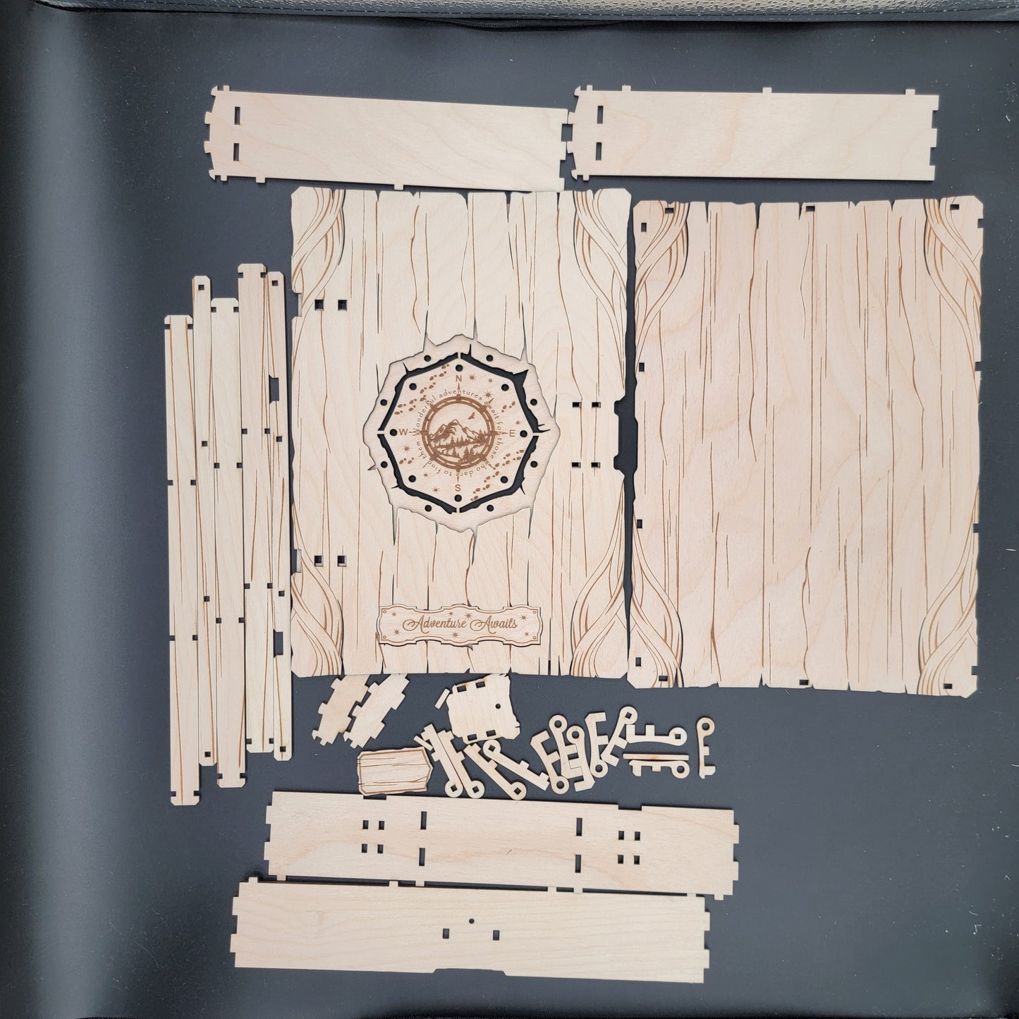 Adventure Awaits – Wooden Trinket Box Kit
