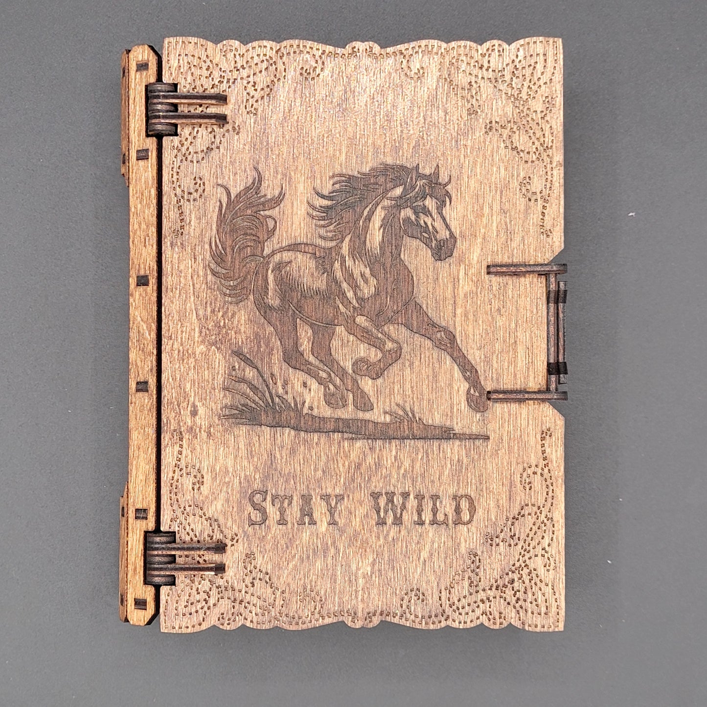DIY Wood Trinket Box Kits (Stay Wild & Magic Awaits)