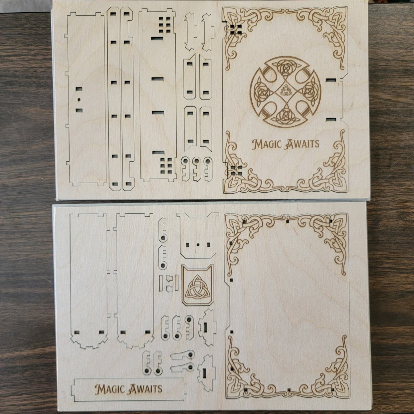 DIY Wood Trinket Box Kits (Stay Wild & Magic Awaits)