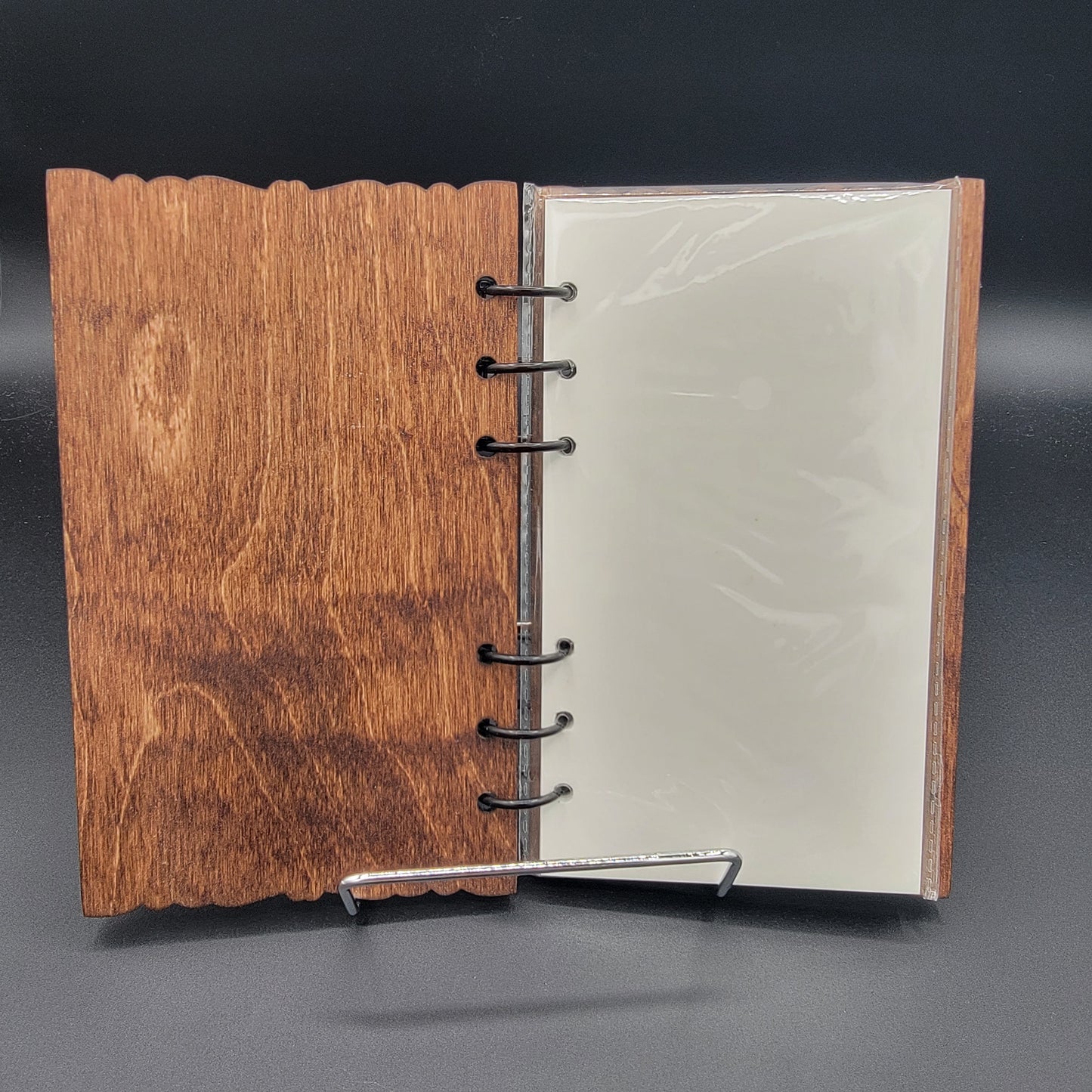 Stay Wild Horse Wood Notebook