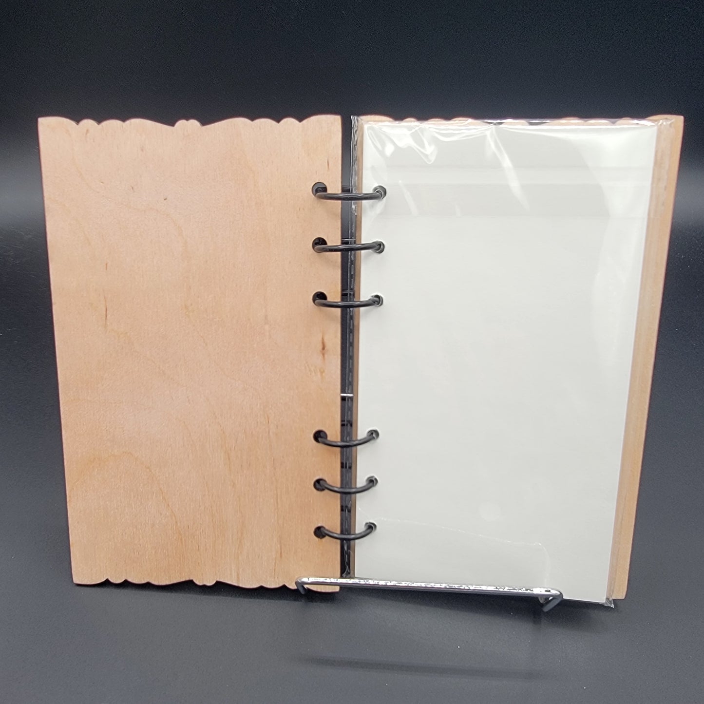Stay Wild Horse Wood Notebook
