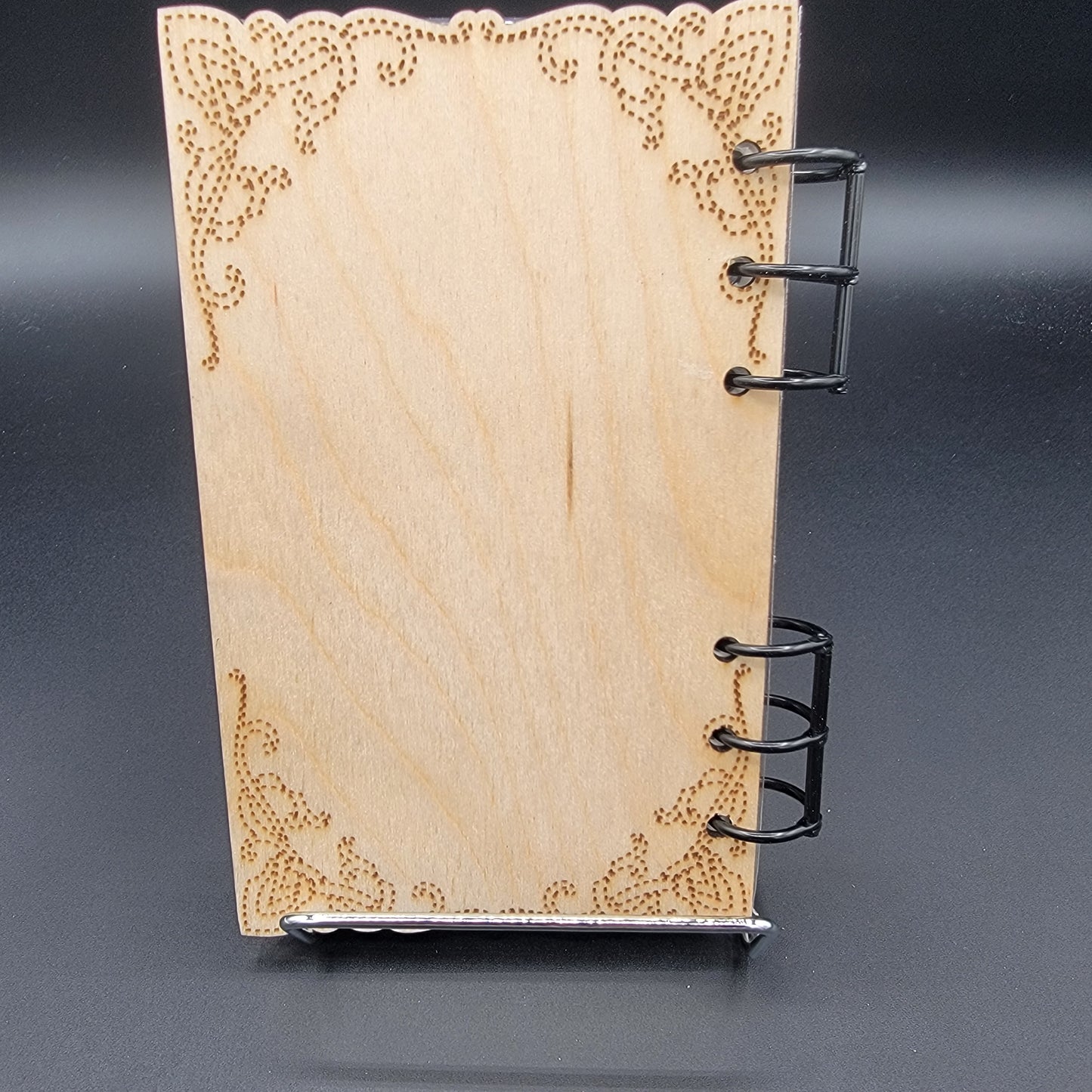 Stay Wild Horse Wood Notebook