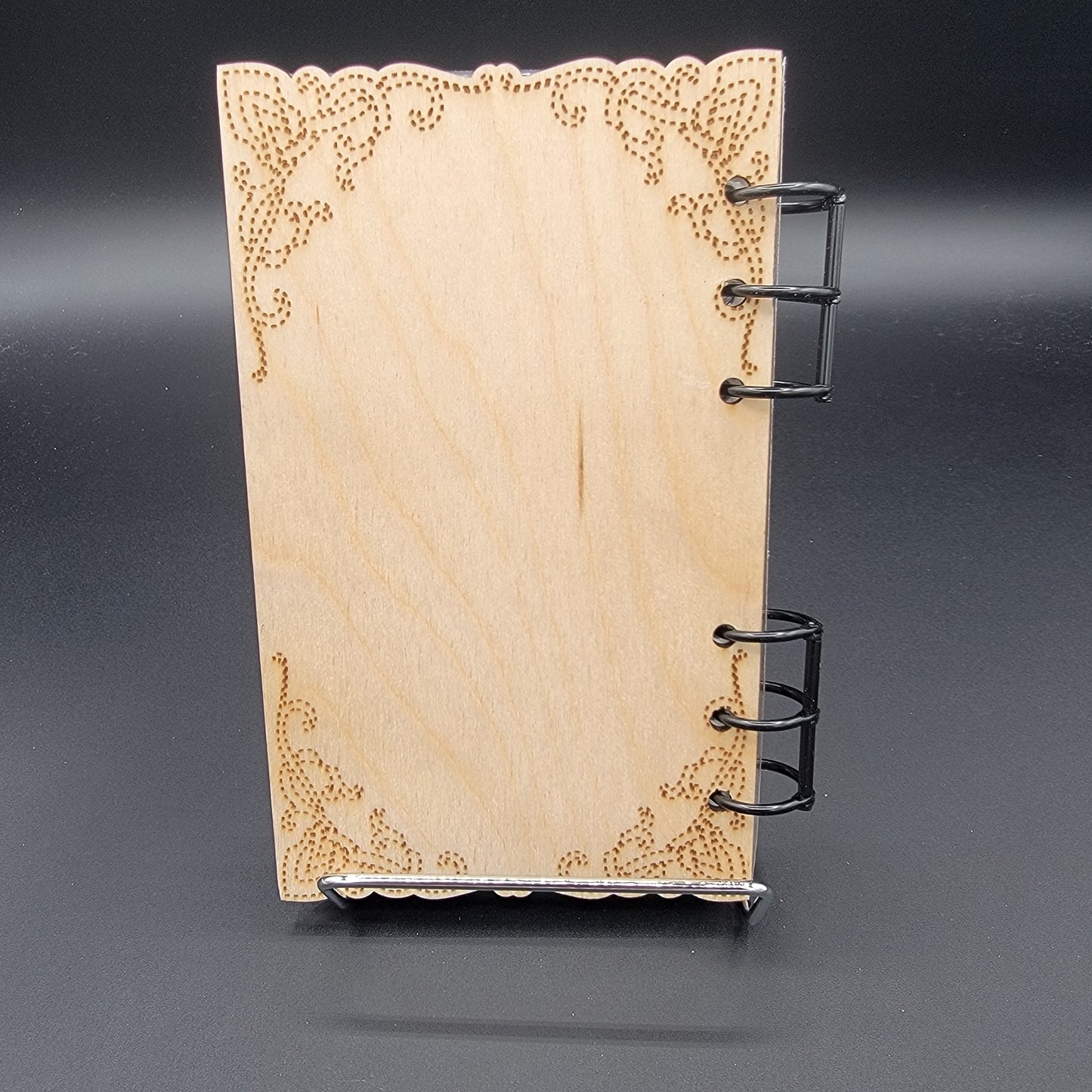Stay Wild Horse Wood Notebook