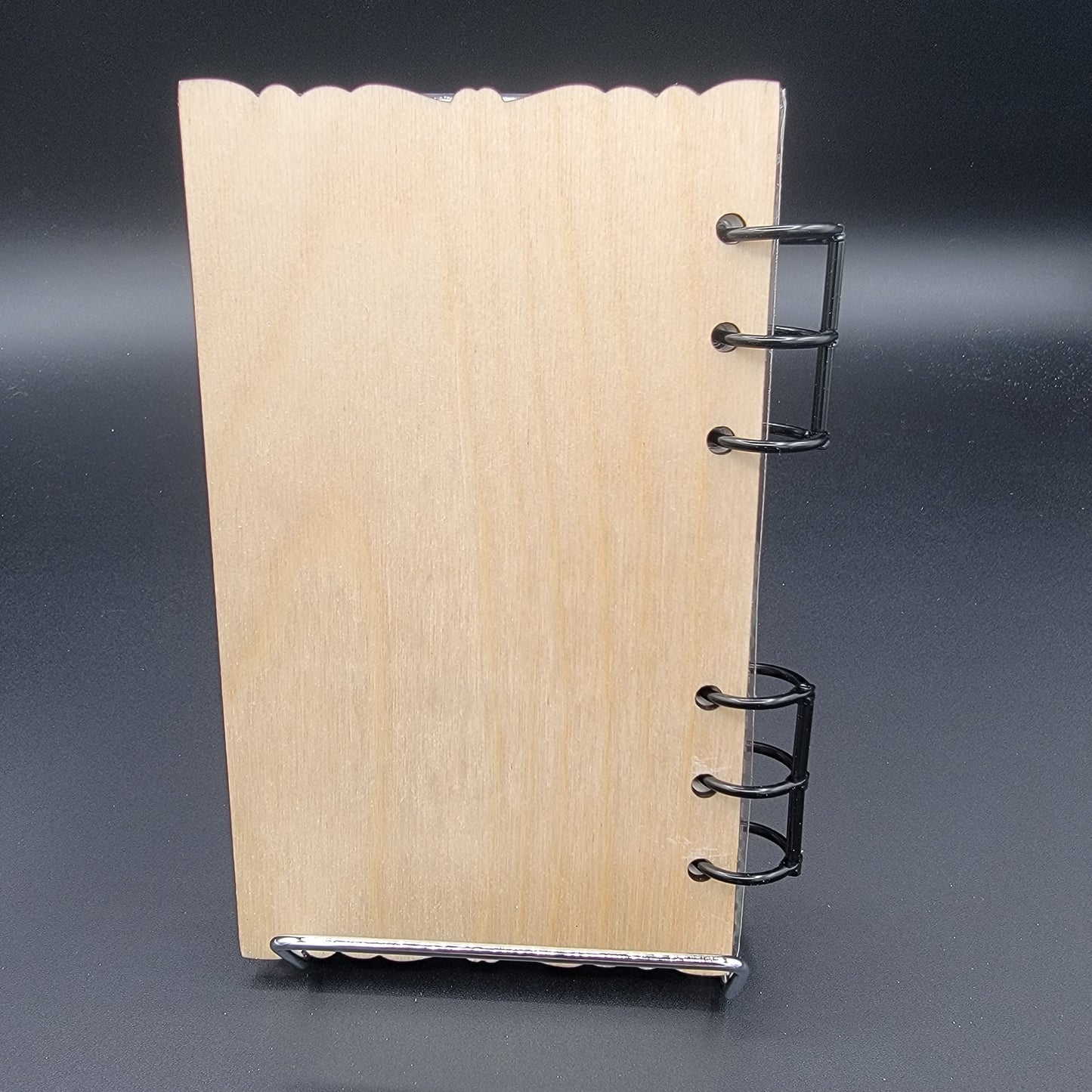 Mountain Deer Wood Notebook