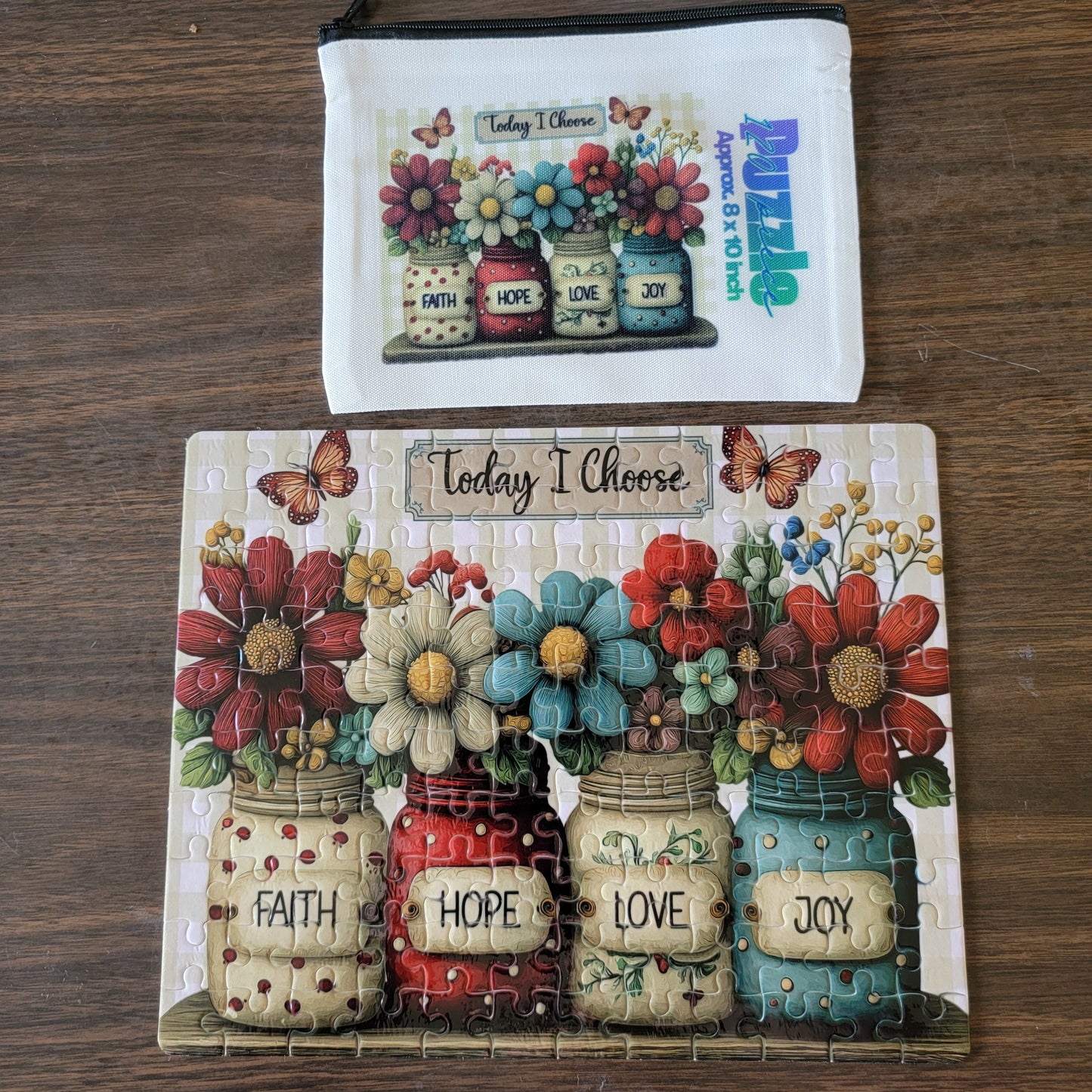 Faith Hope Love Joy - 120 Piece Puzzle