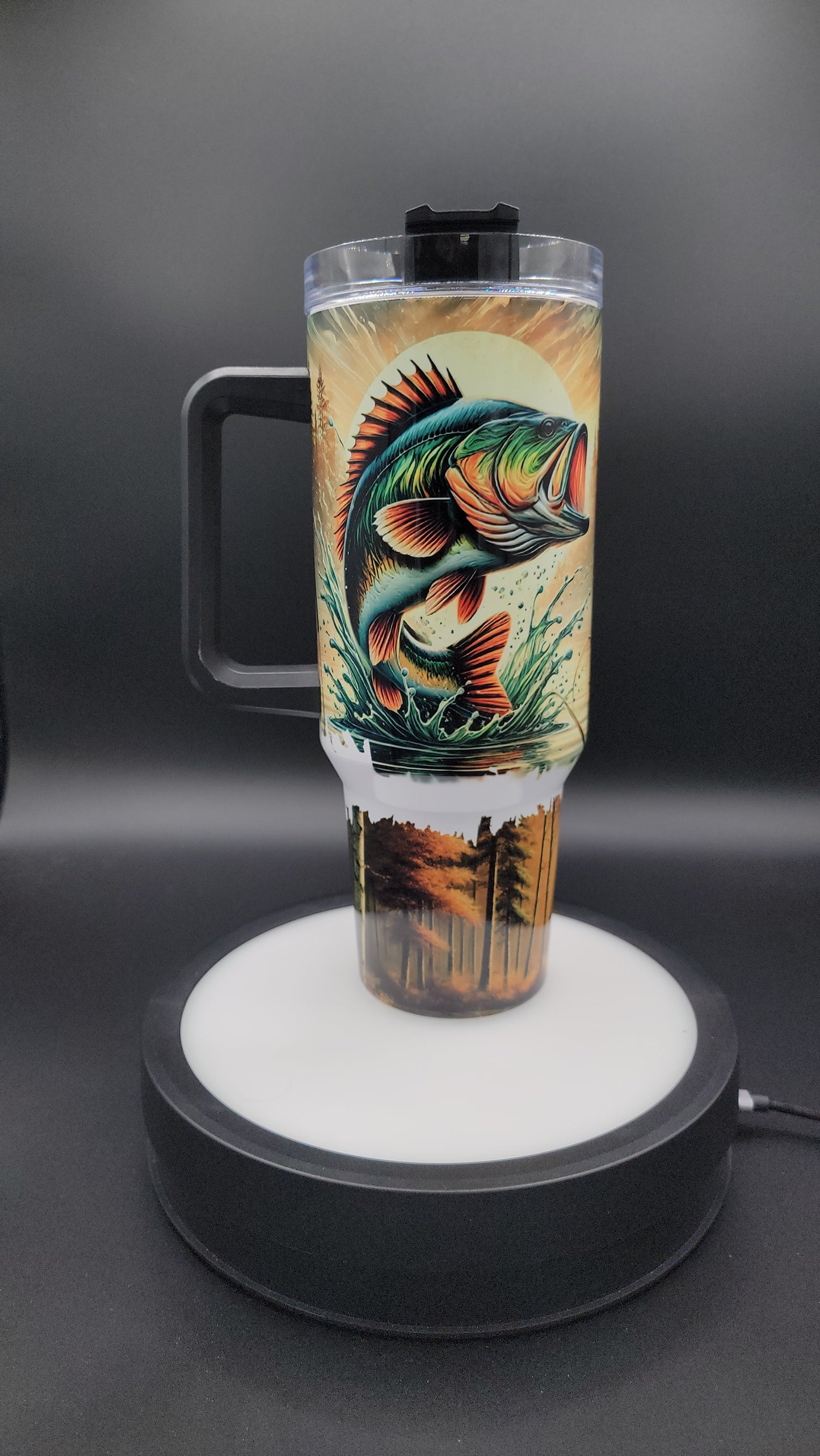 40oz Tumbler Bass Deer